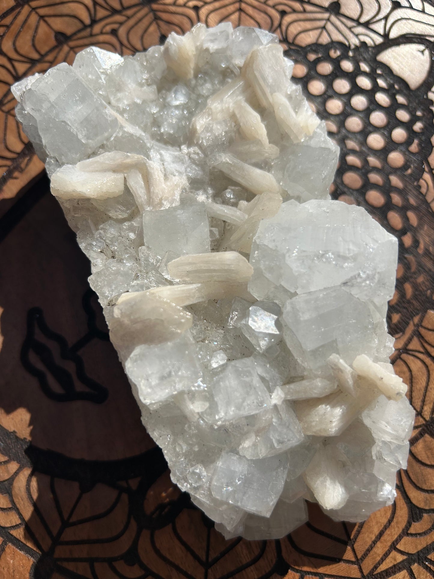 Apophyllite & Peach Stylobate Raws