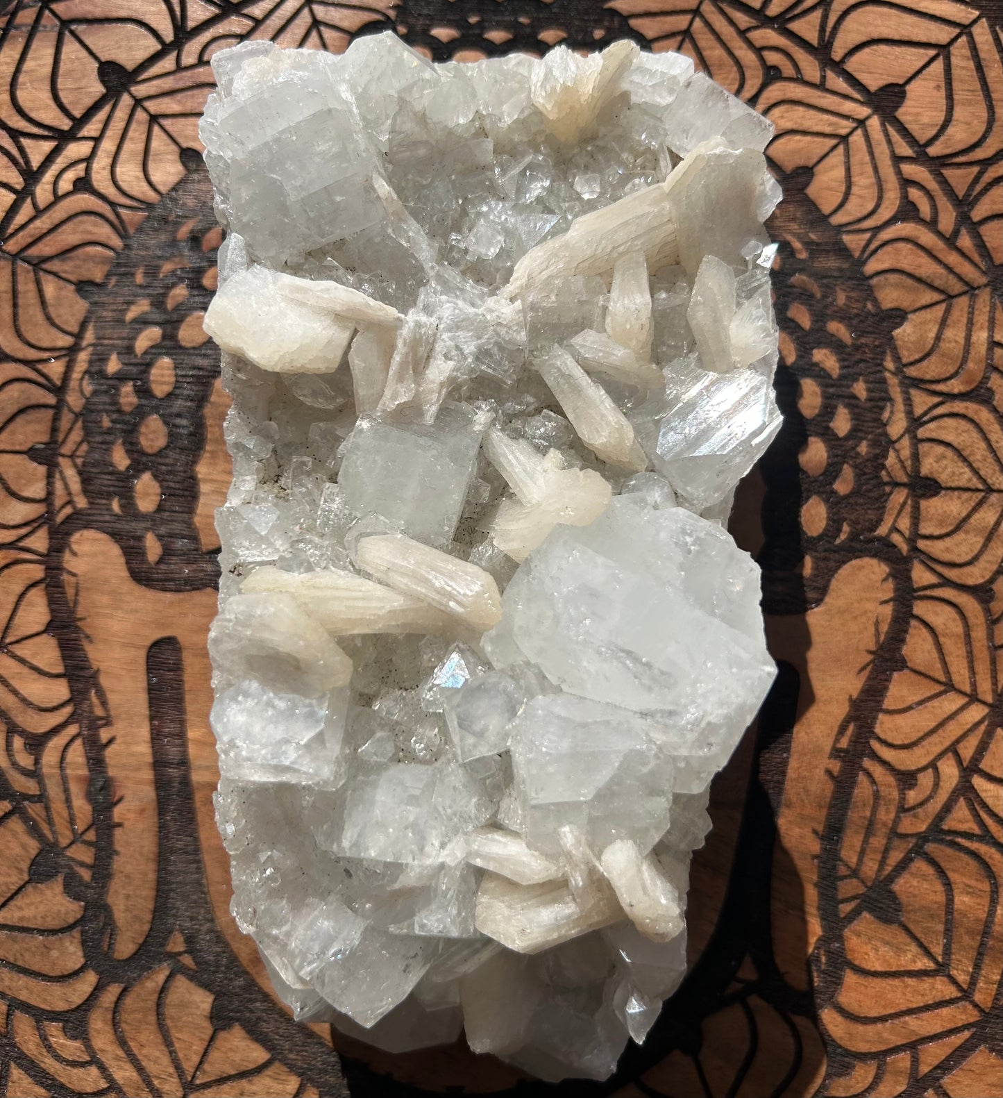 Apophyllite & Peach Stylobate Raws