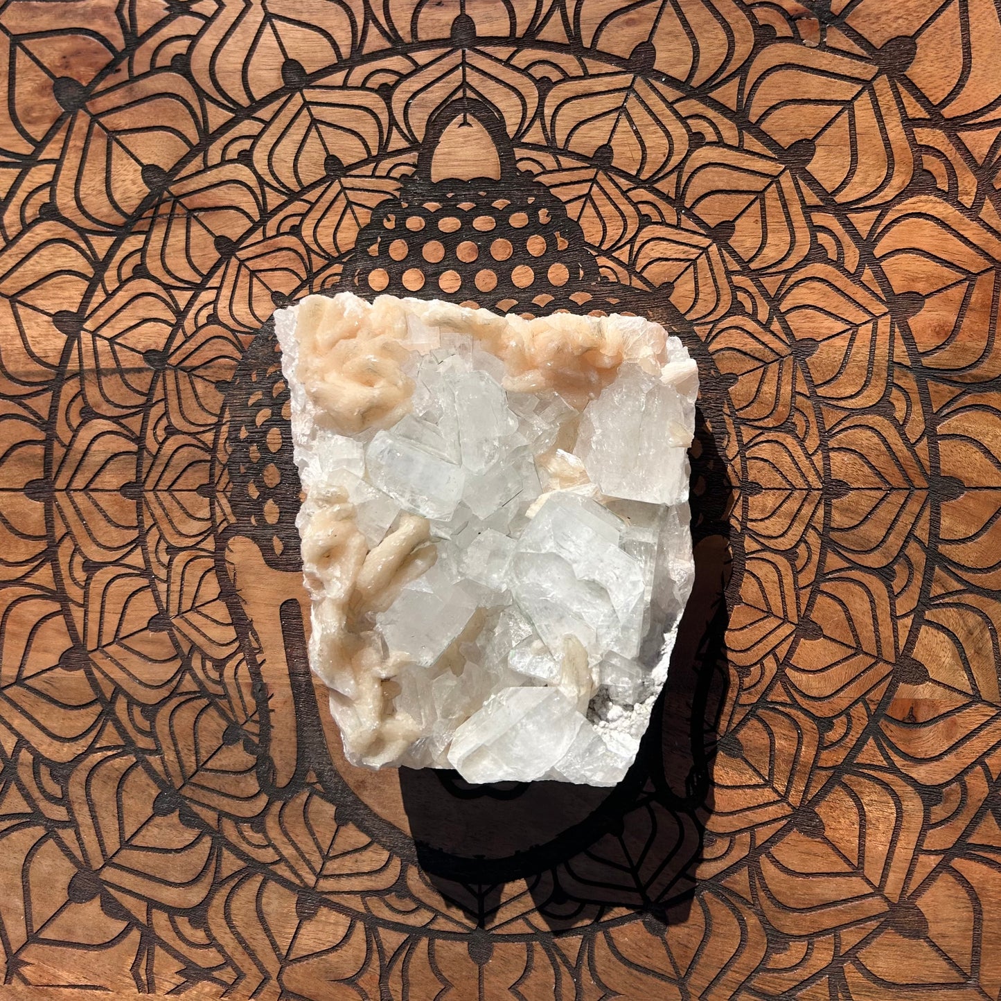 Apophyllite & Peach Stylobate Raws