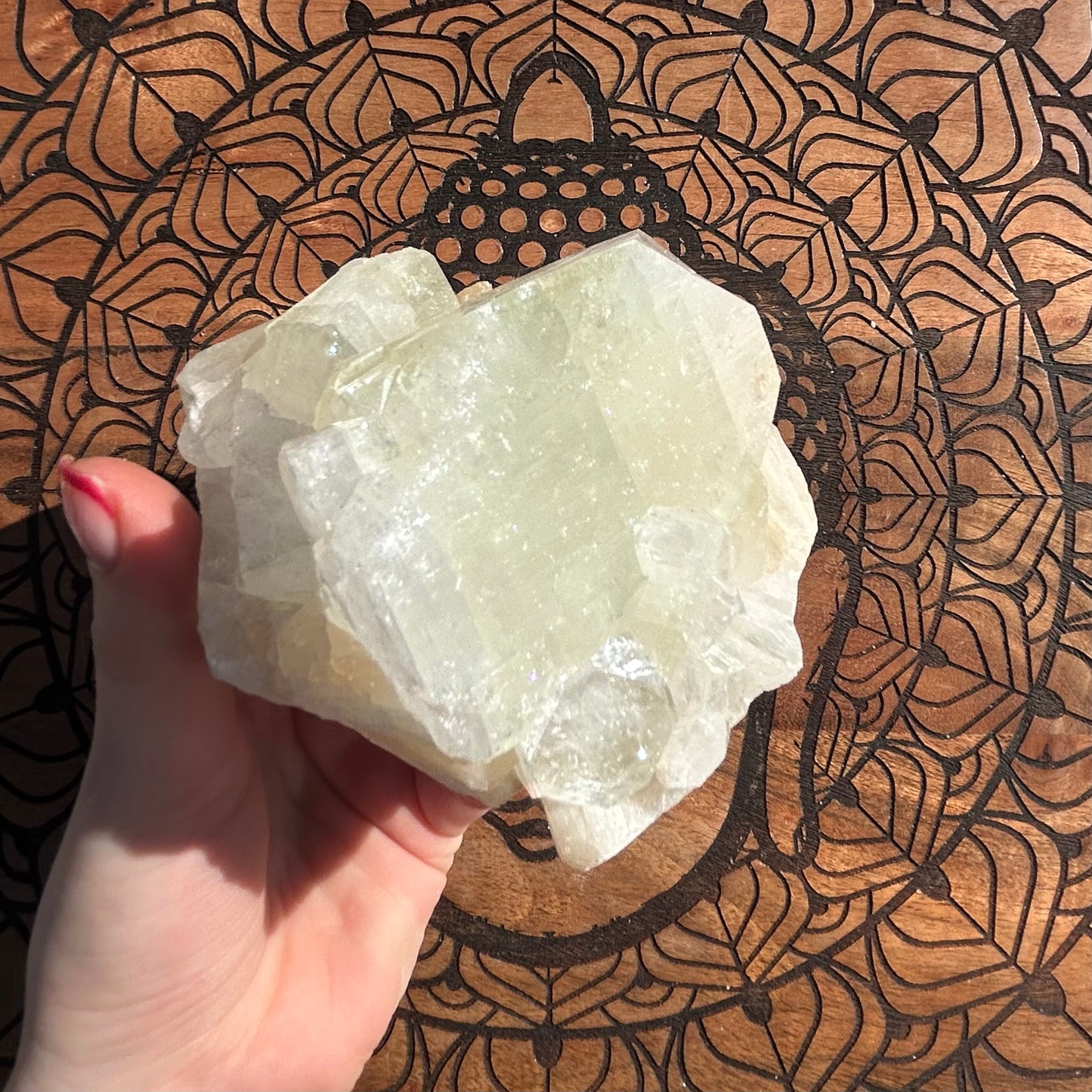 Apophyllite & Peach Stylobate Raws