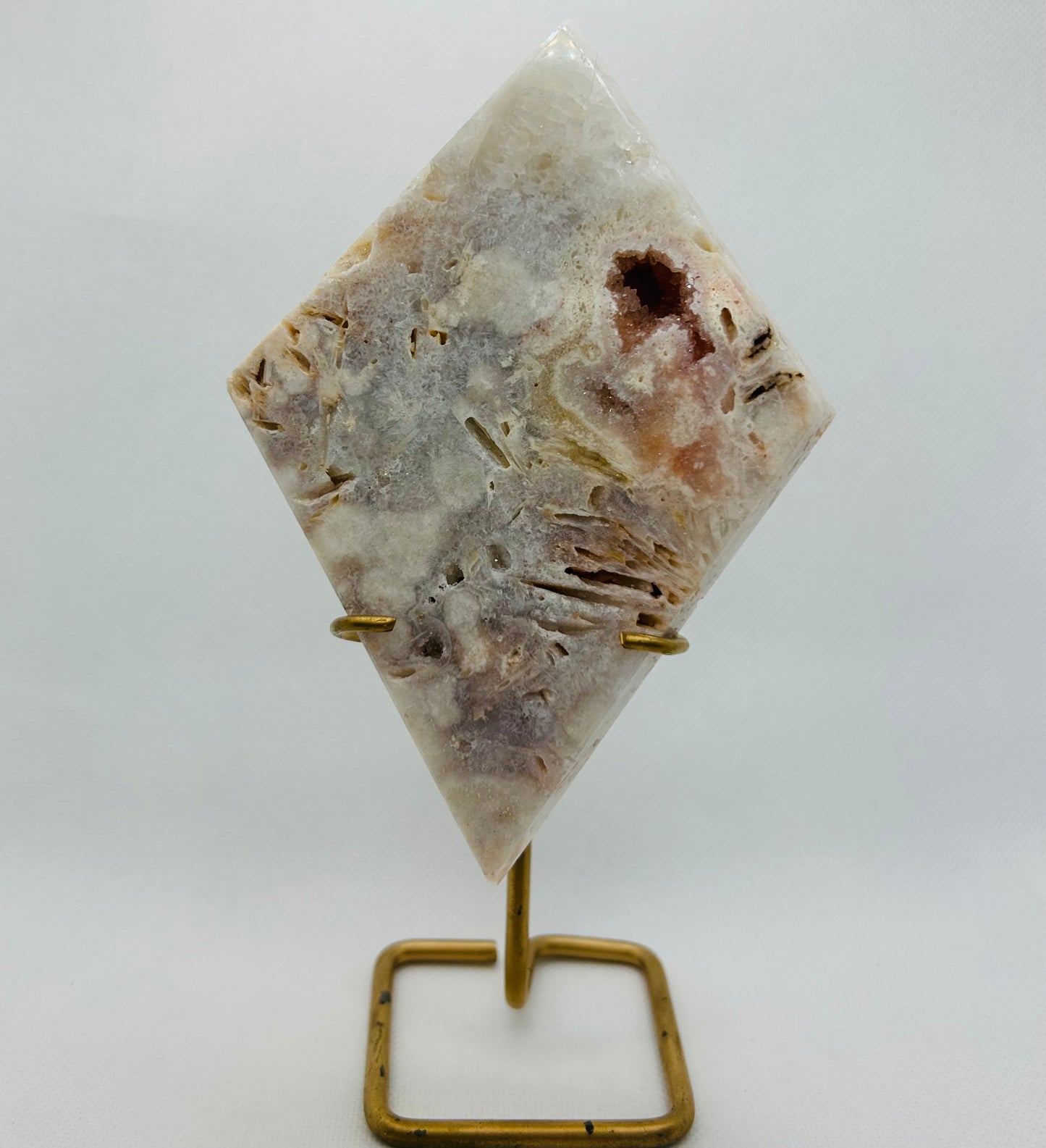 Pink Amethyst Diamond Statement Piece