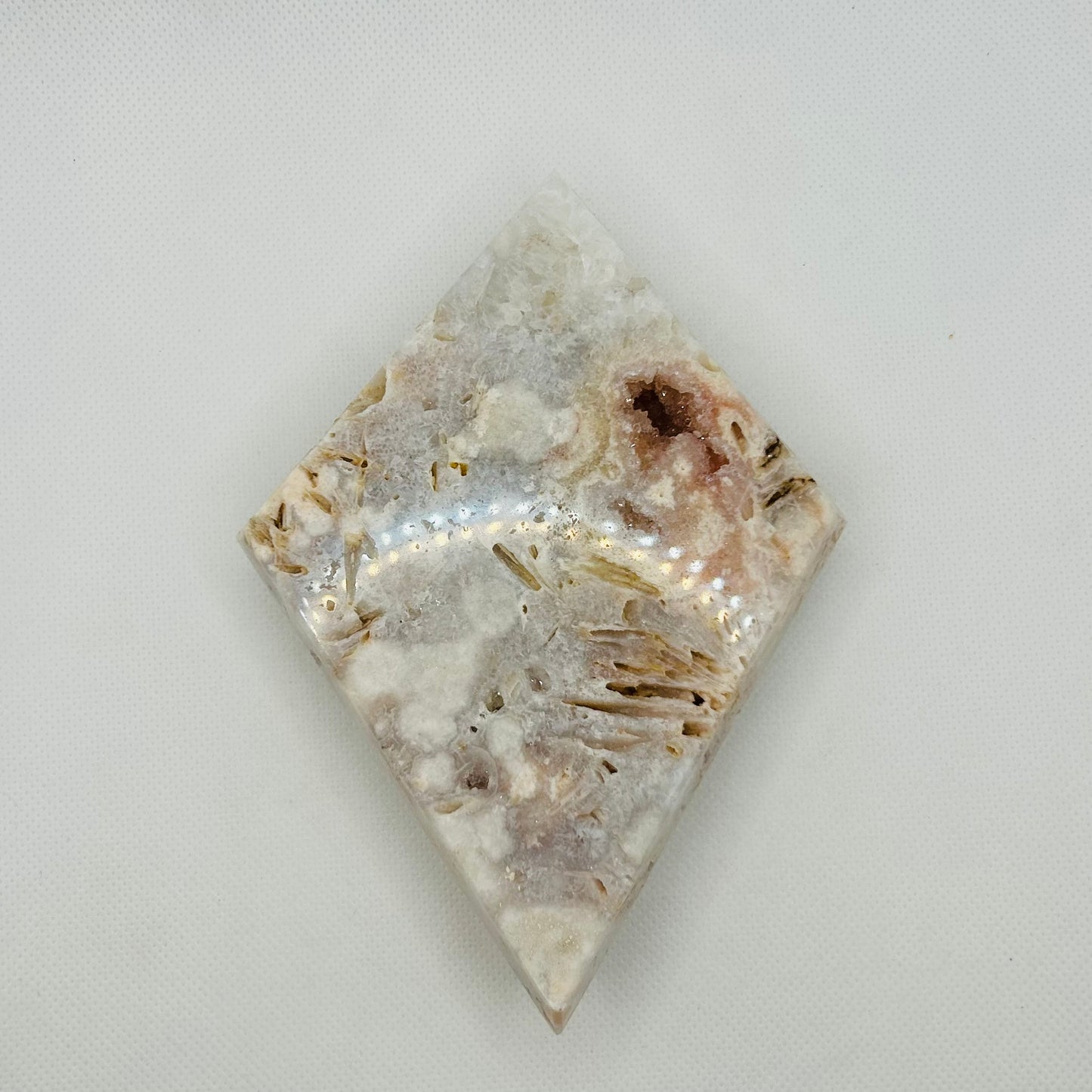 Pink Amethyst Diamond Statement Piece