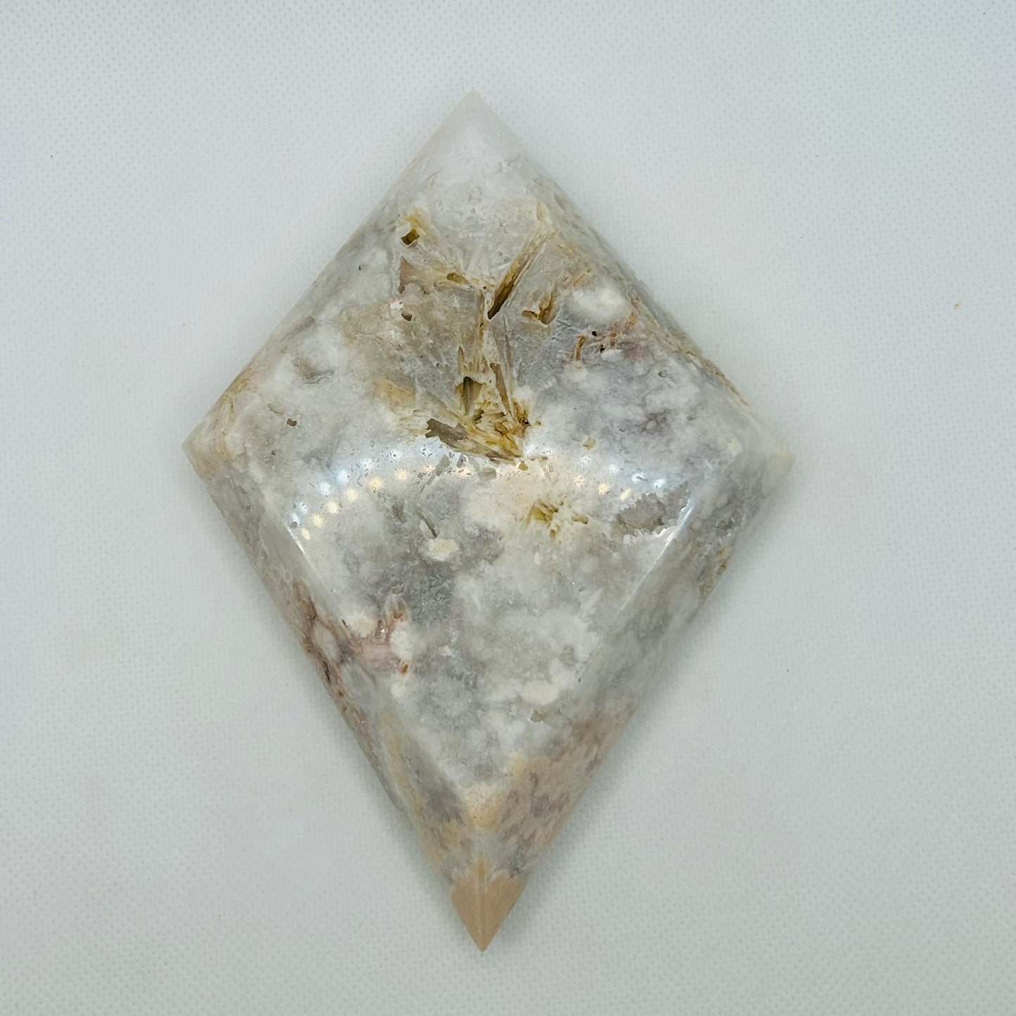 Pink Amethyst Diamond Statement Piece