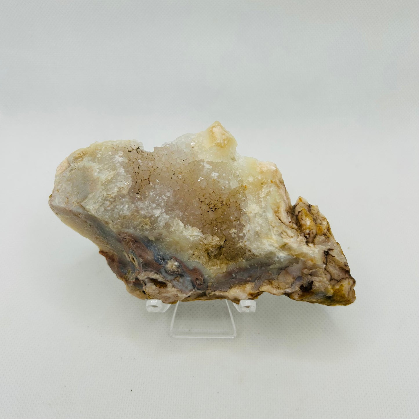 Pink Amethyst & Flower Agate Raw