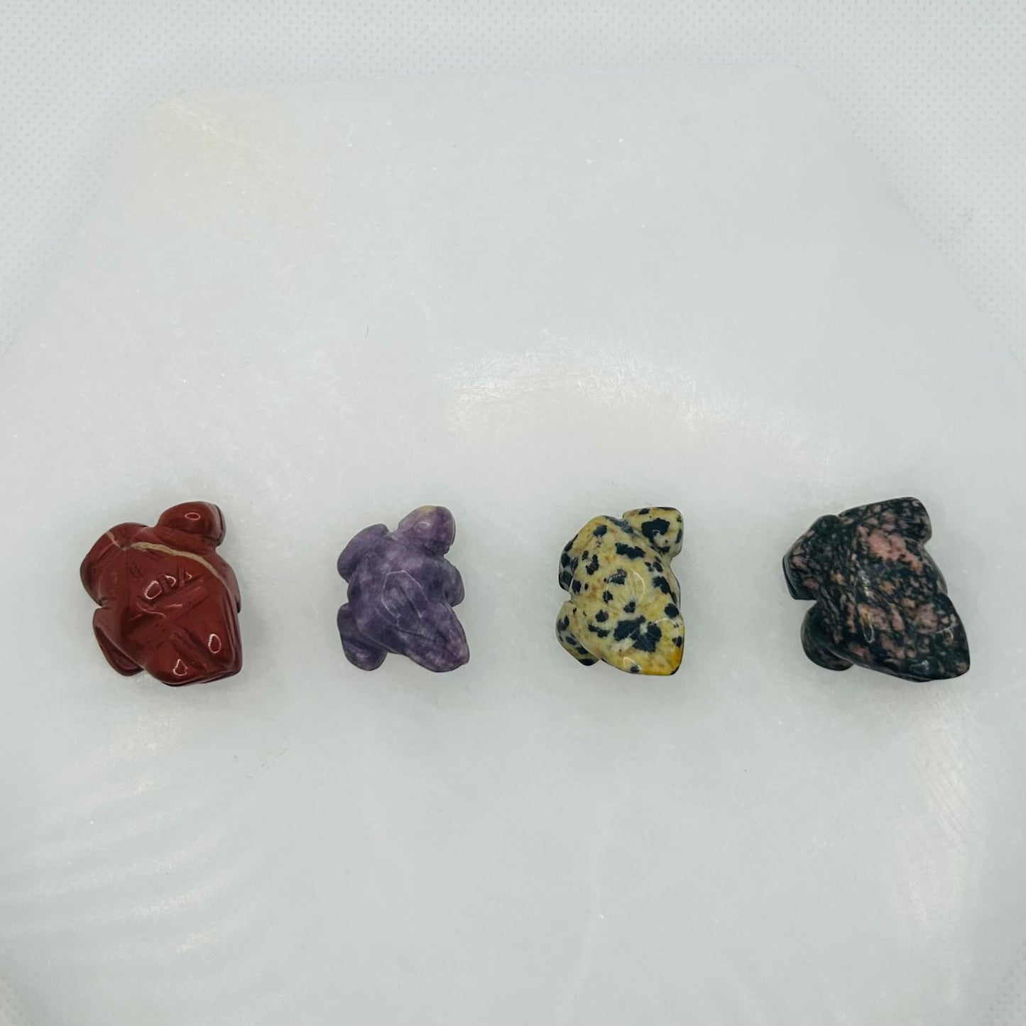 Mini Frog Carvings