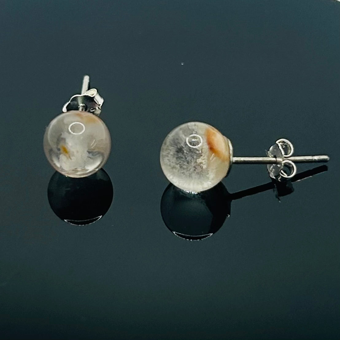 Garden Quartz Stud Earrings