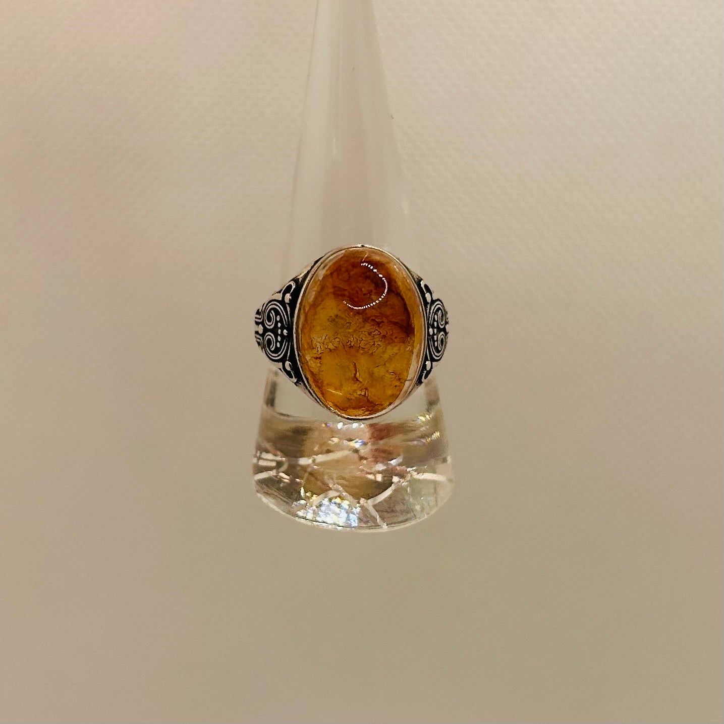 Fire Quartz Stud Earrings