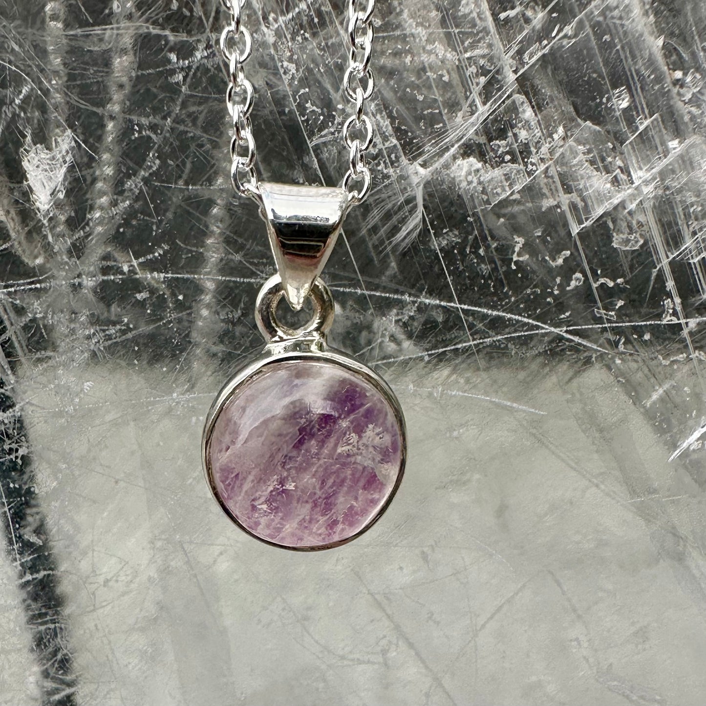 Pink MoonStone Mini Pendants