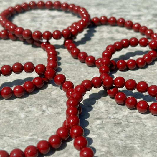 Cinnabar 6mm Bracelets