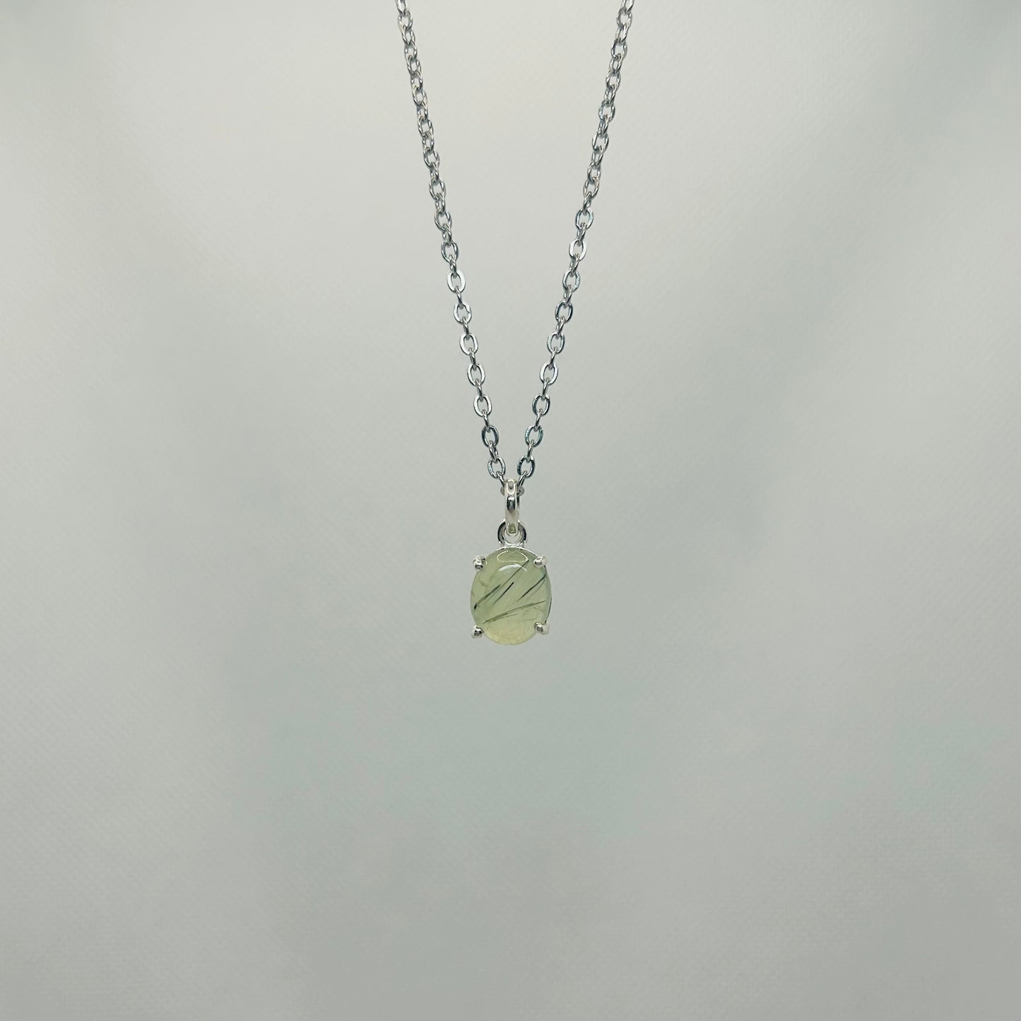 Prehnite Pendant