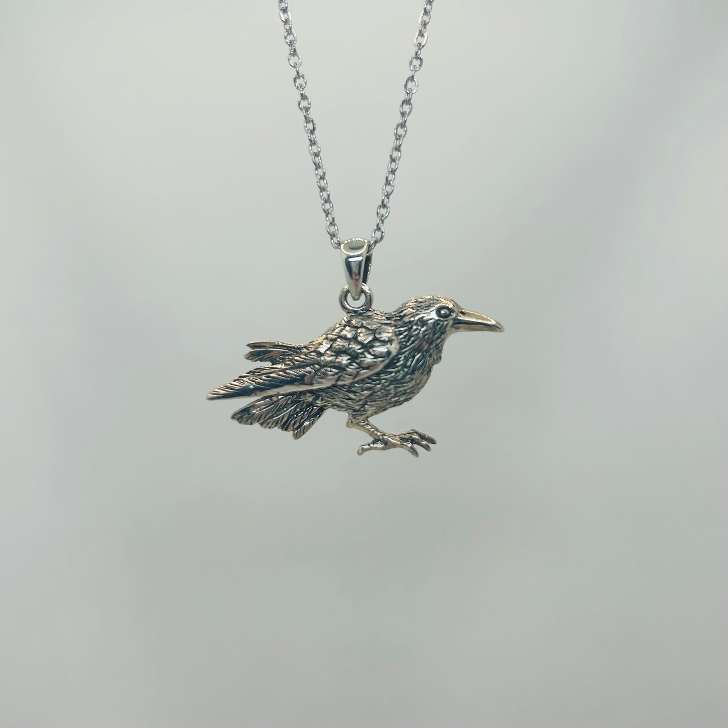 925 Raven Pendant