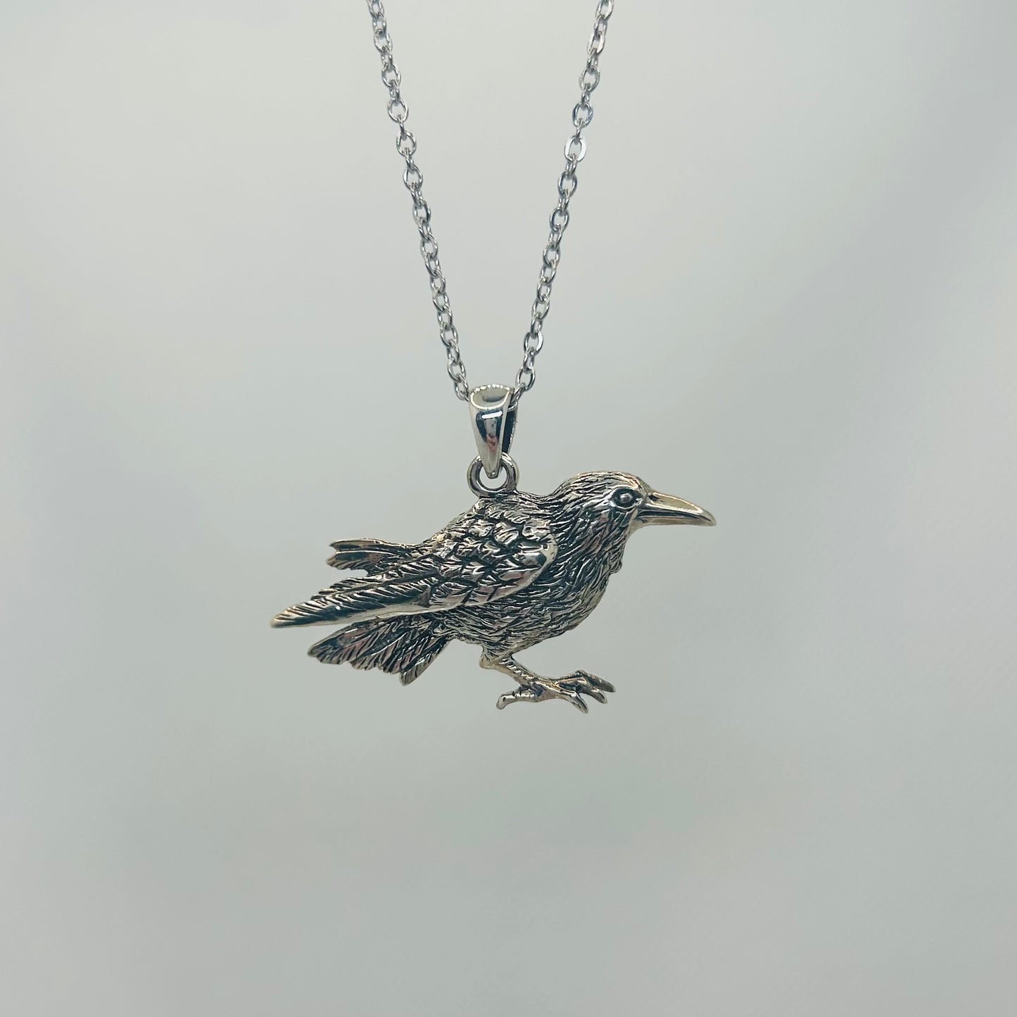 925 Raven Pendant
