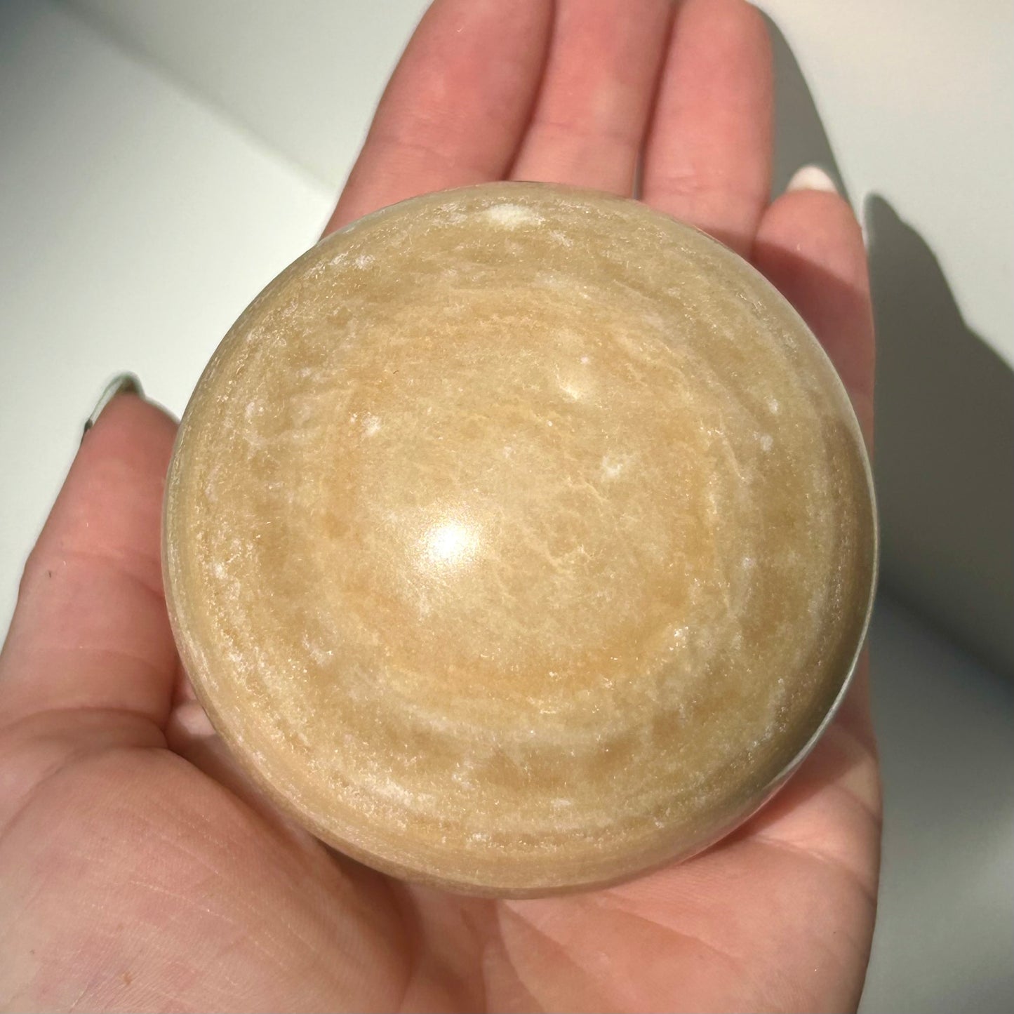 Orange Calcite Sphere