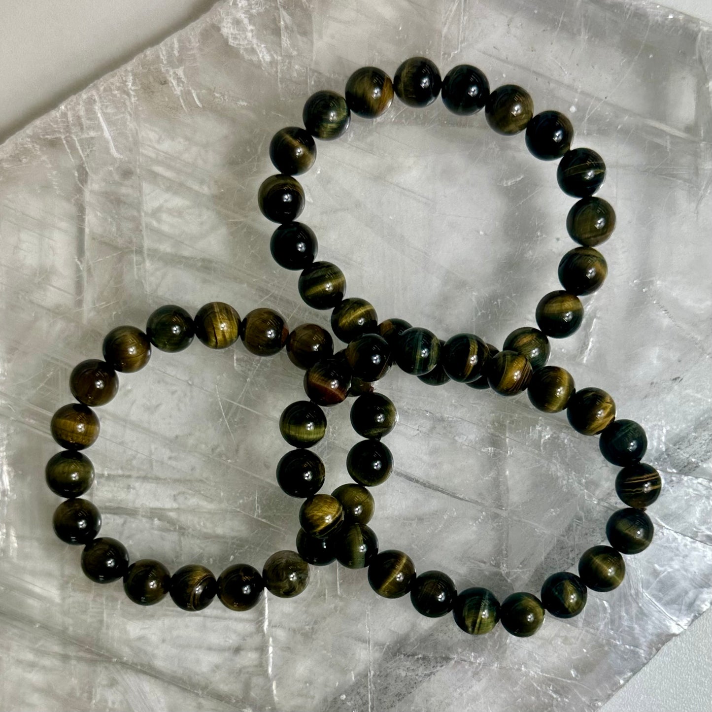 Blue Tigers Eye 10mm Bracelets