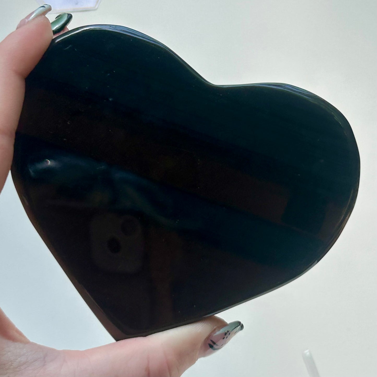 Ice Obsidian Hearts On Stand (38)