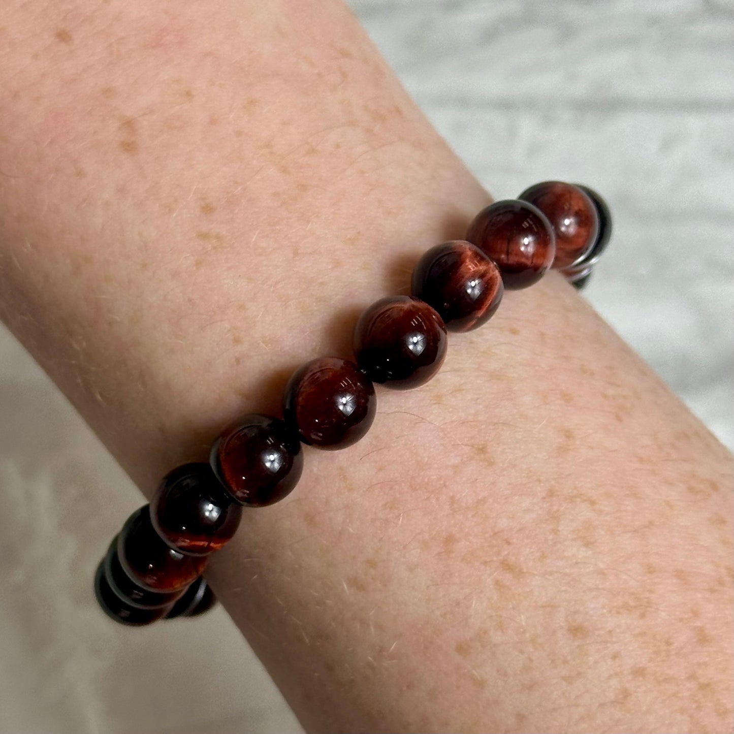 Red Tigers Eye 8mm Bracelets