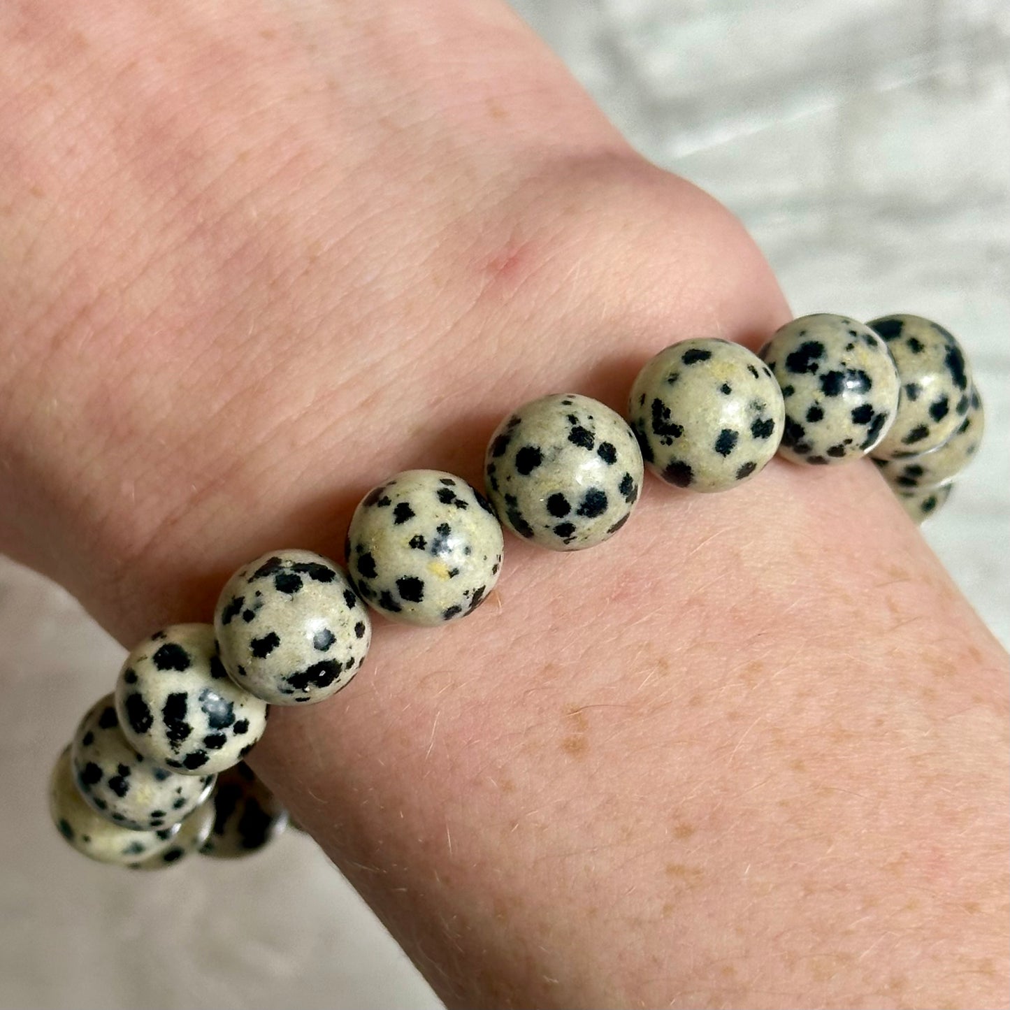 Dalmation Jasper 10mm Bracelets