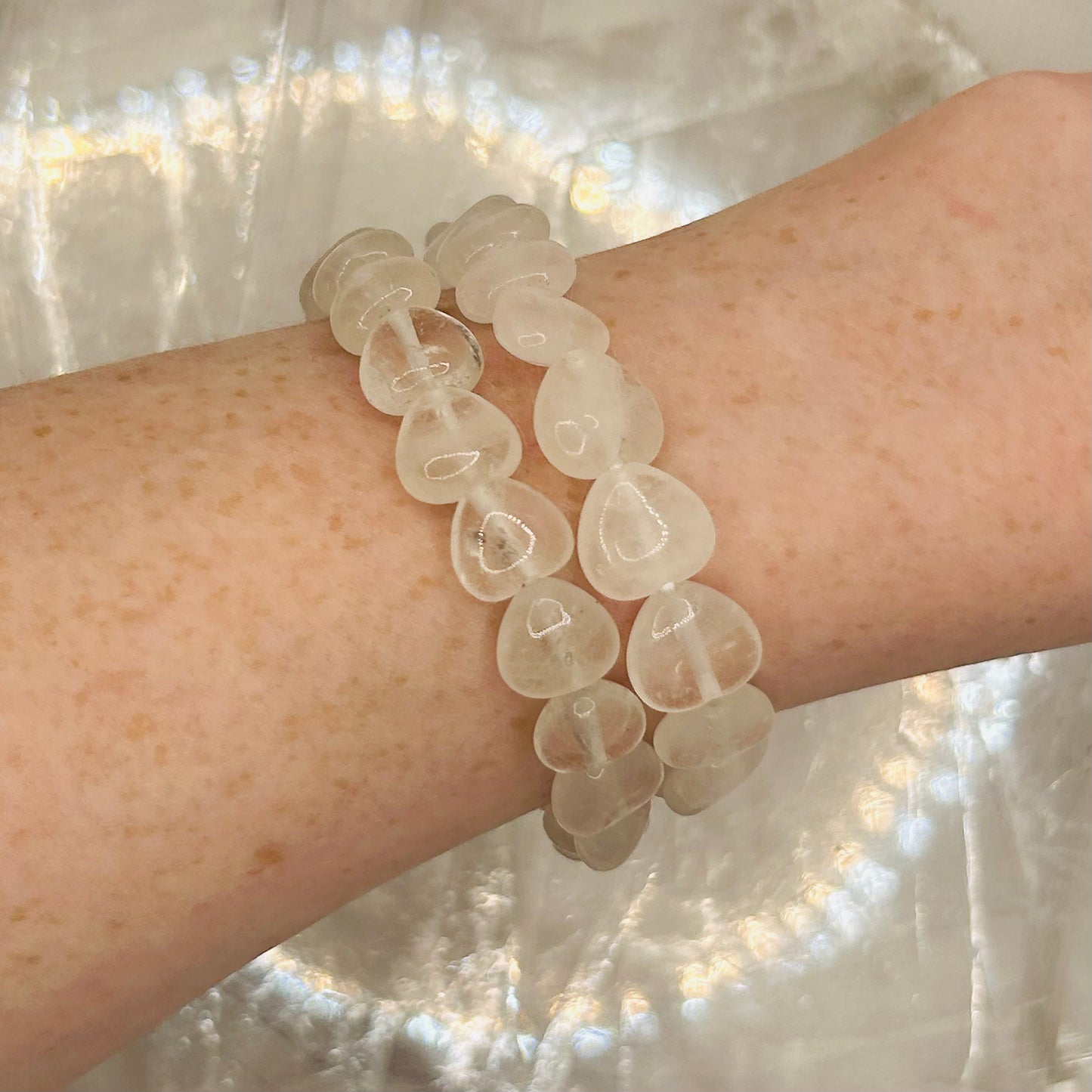 Hearts Quartz Bracelet