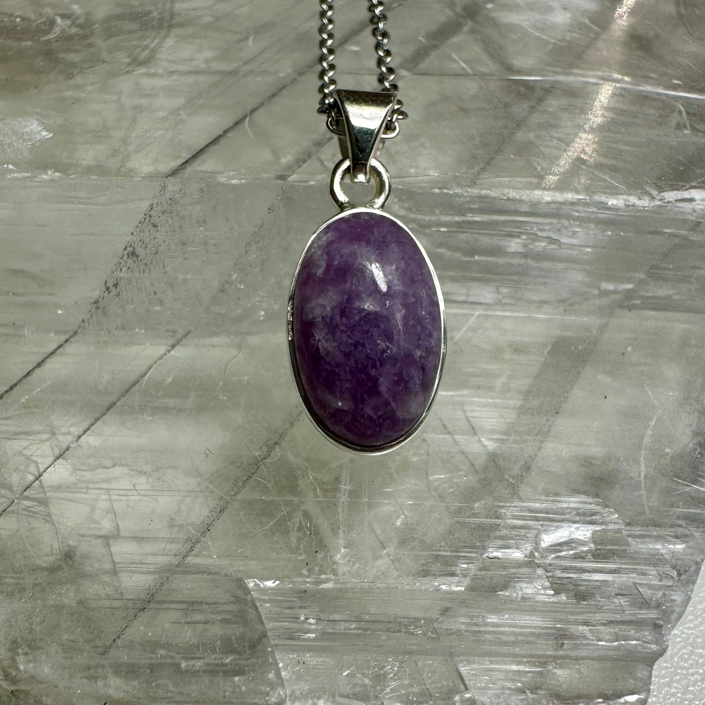 Lepidolite Mihni Pendents