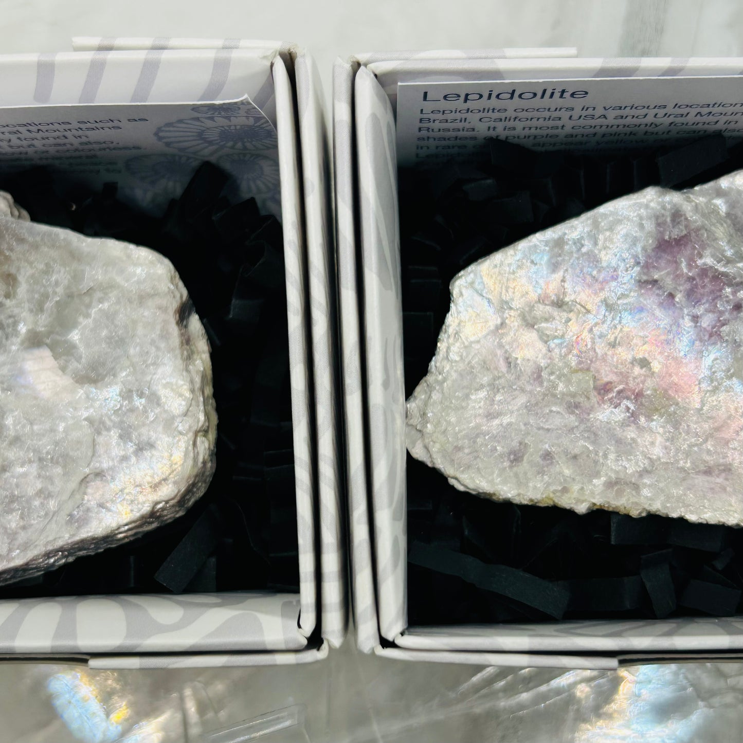 Lepidolite in Gift Box