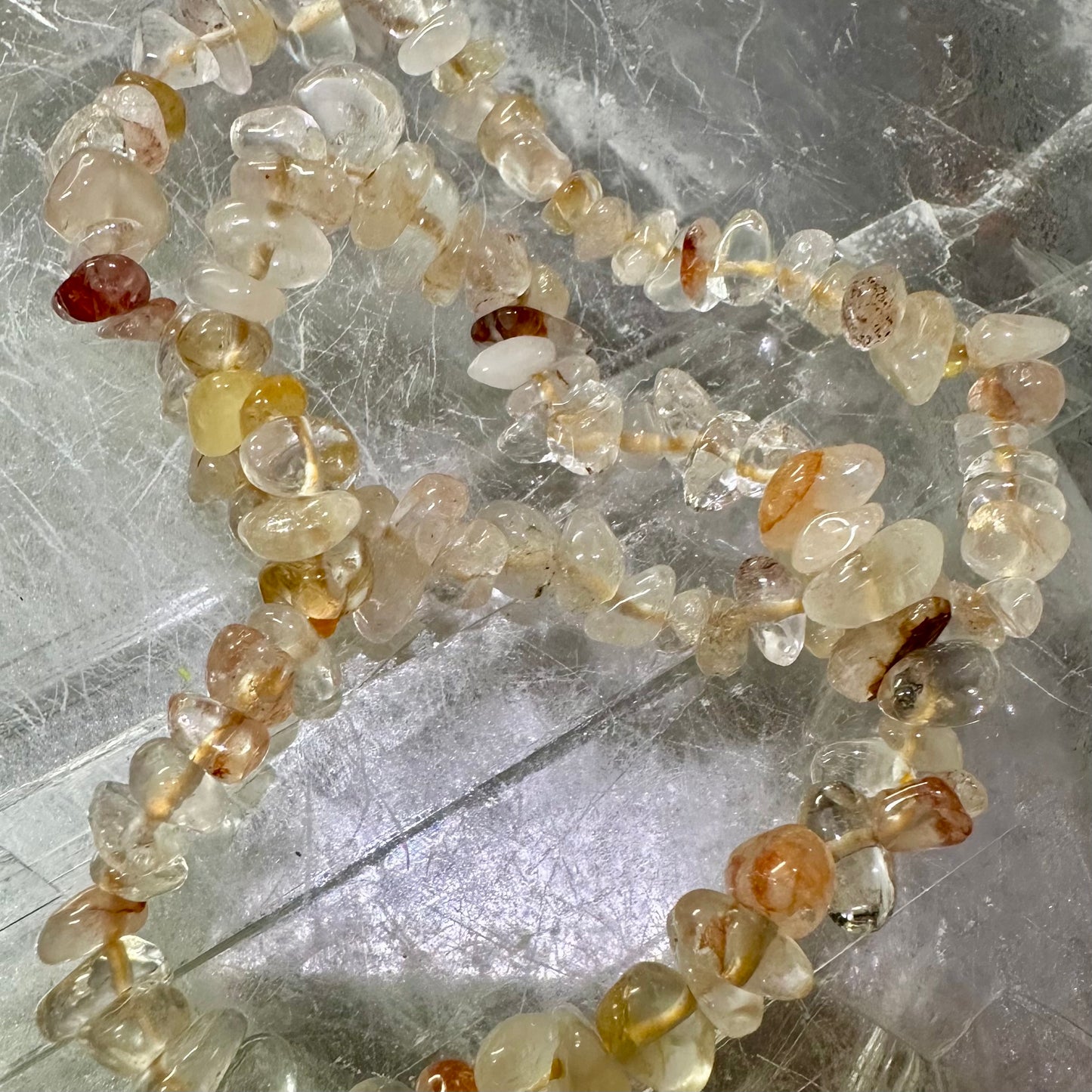 Citrine Chipped Bracelet
