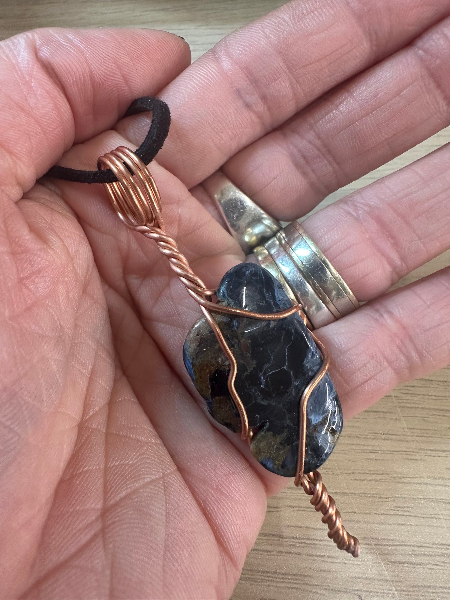 Lee's Makes - Petersite Pendant