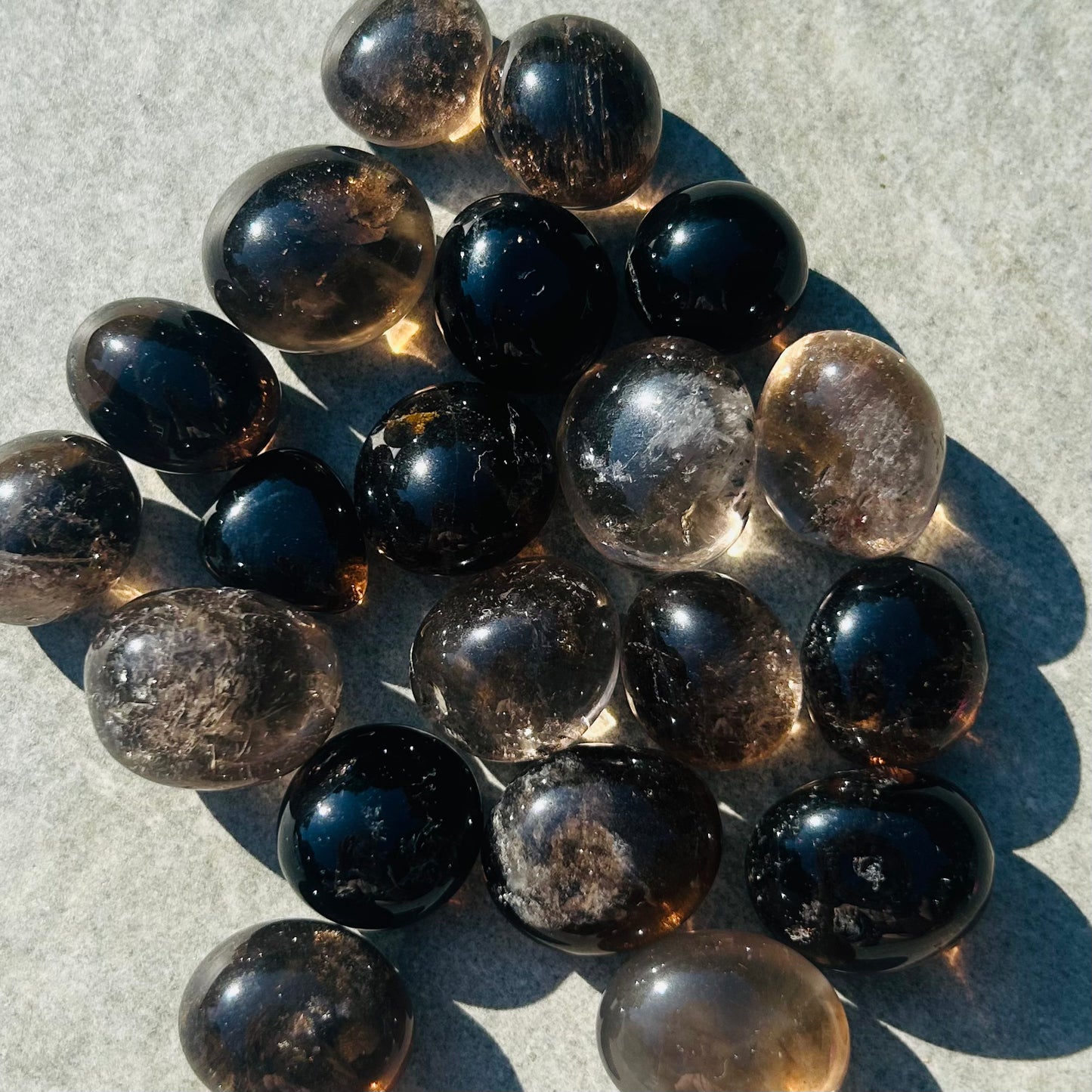 Smokey Quartz Tumbles
