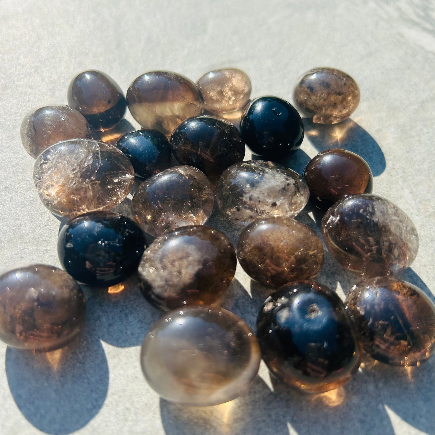 Smokey Quartz Tumbles