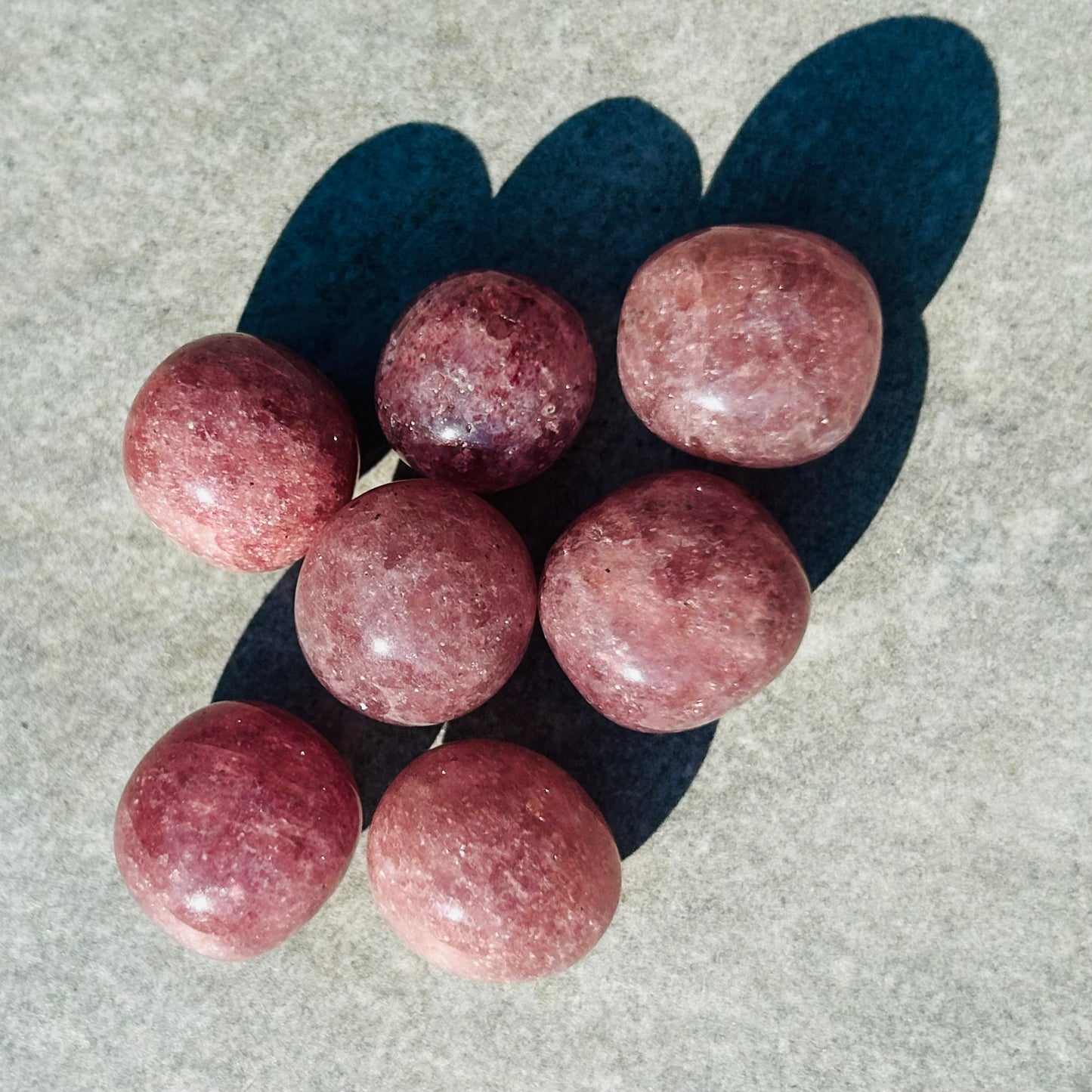 Strawberry Quartz Tumbles