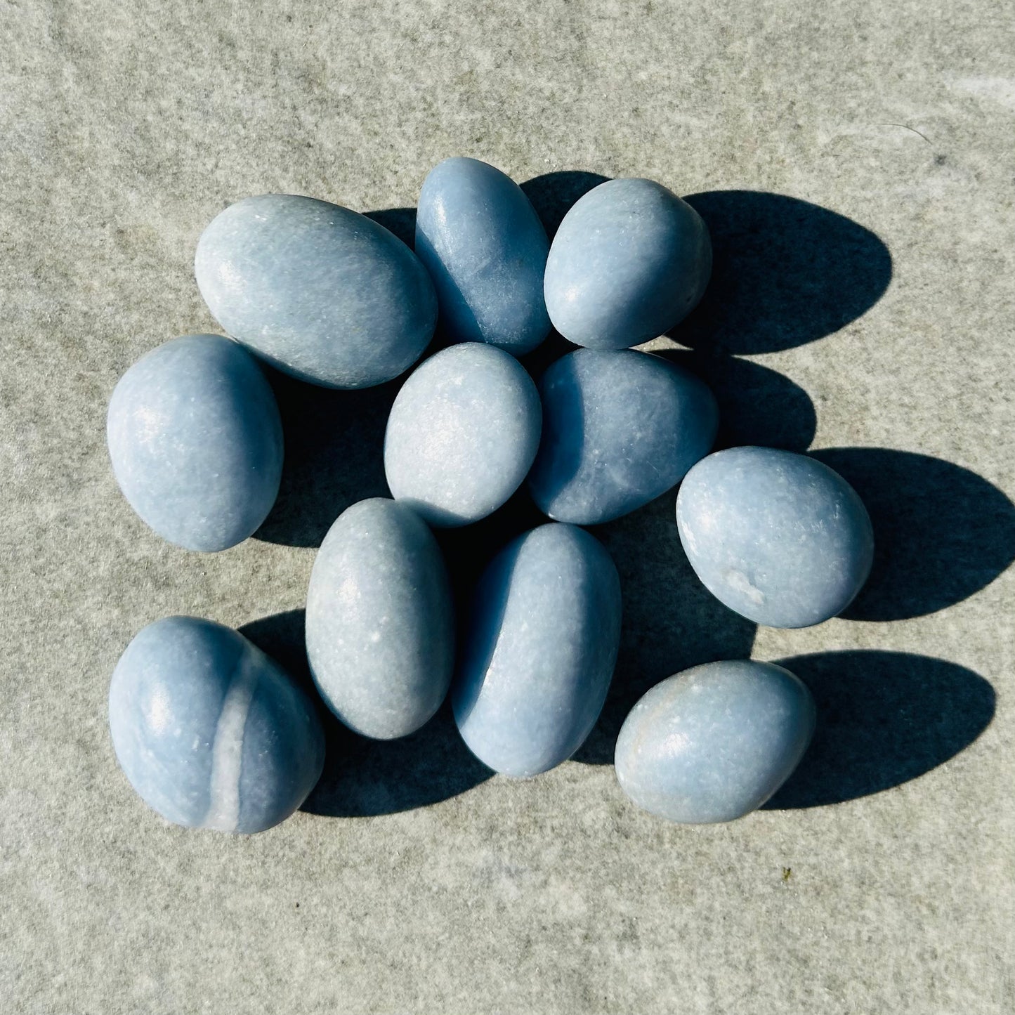 Angelite Tumbles