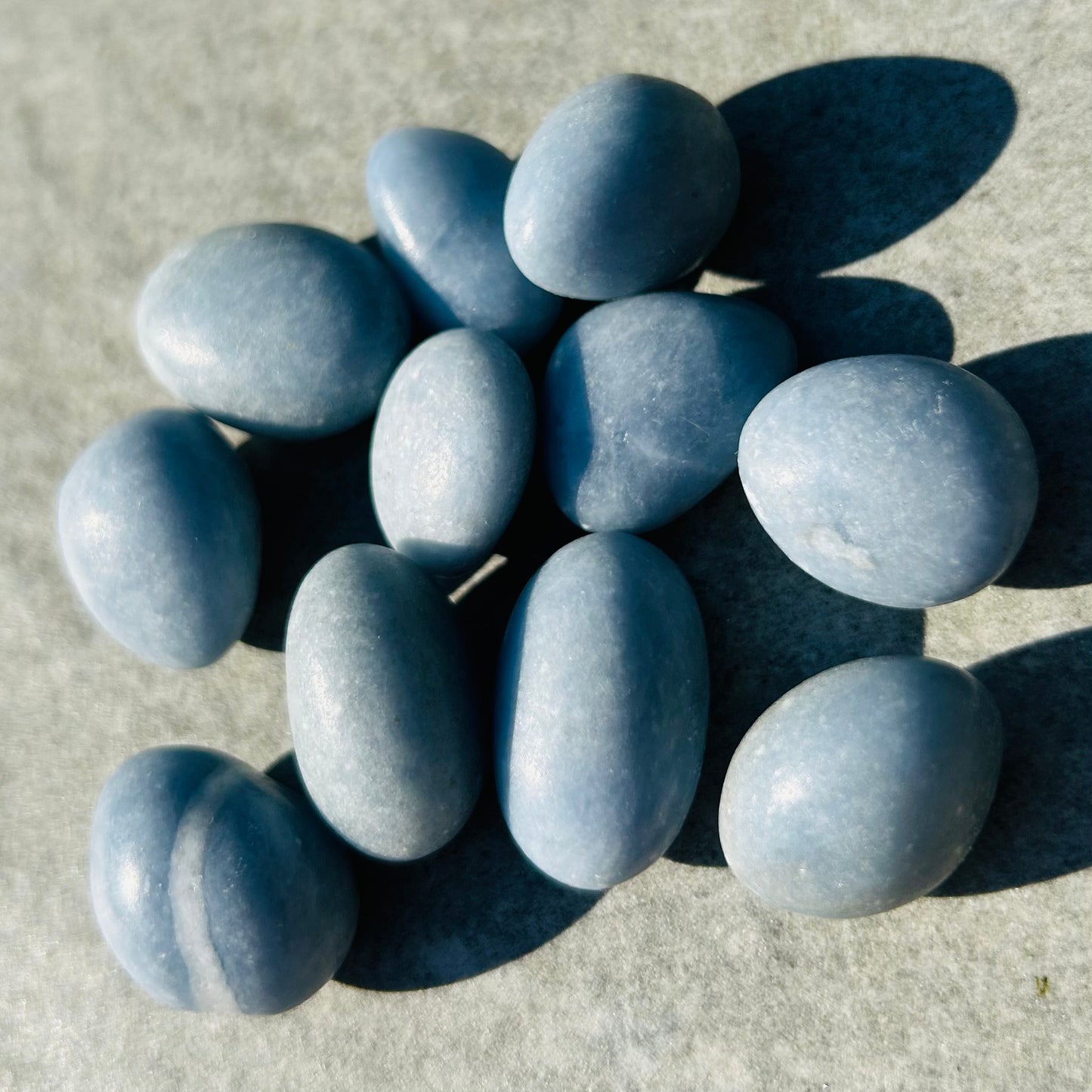 Angelite Tumbles