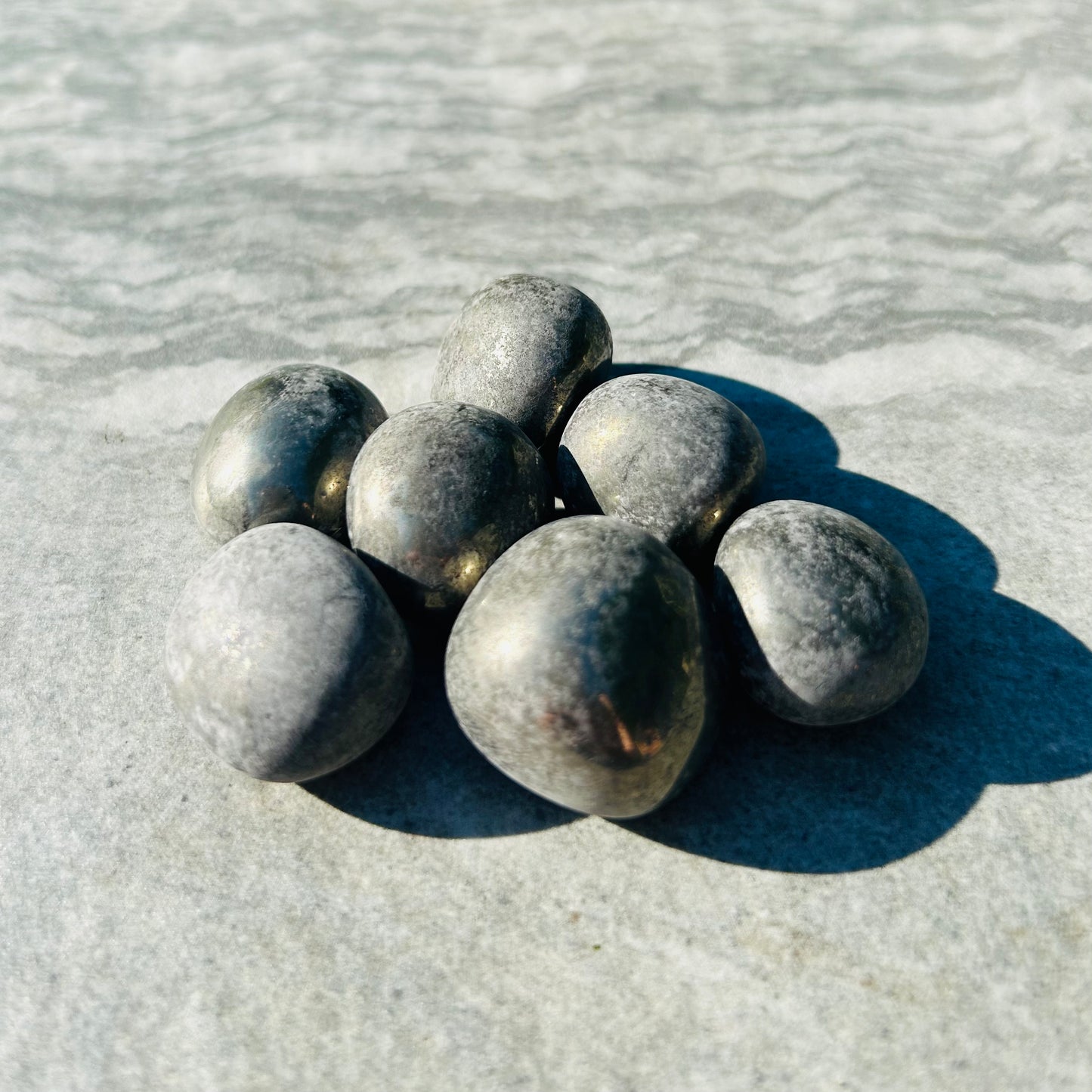 Pyrite Tumbles