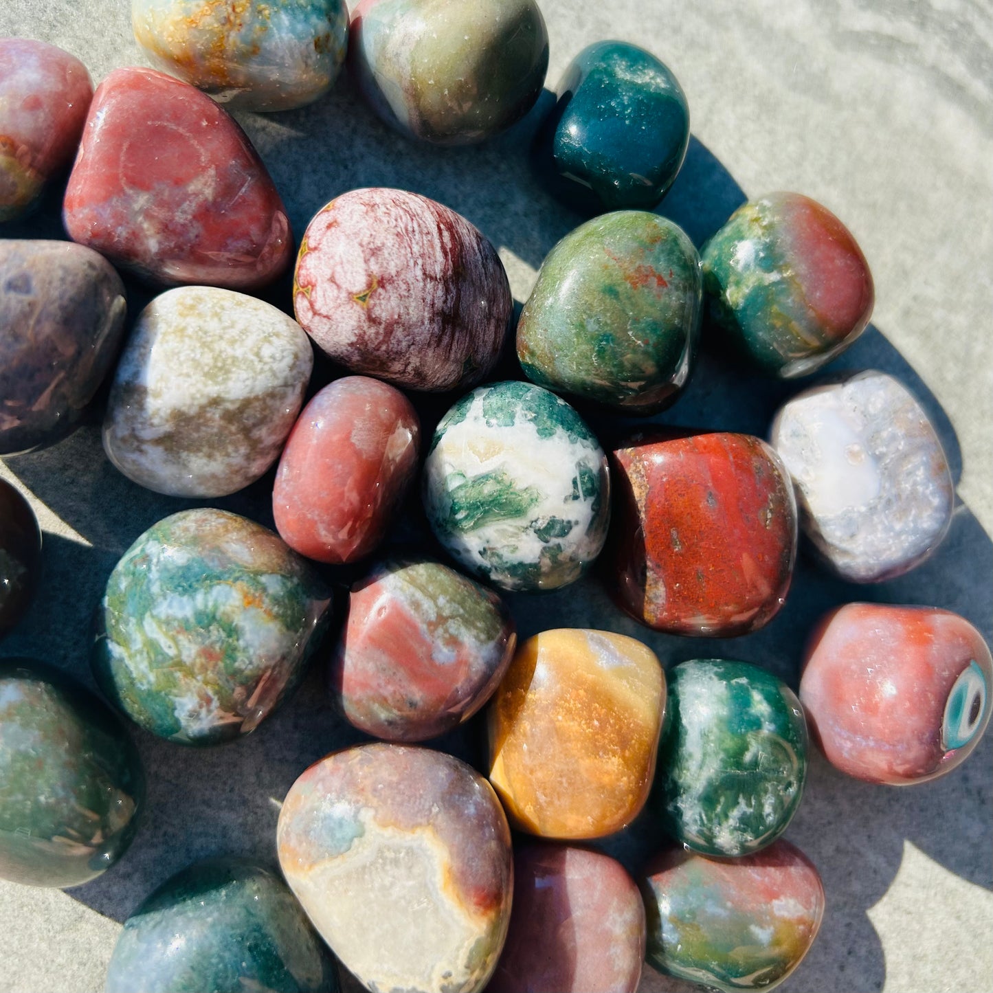 Ocean Jasper Tumbles