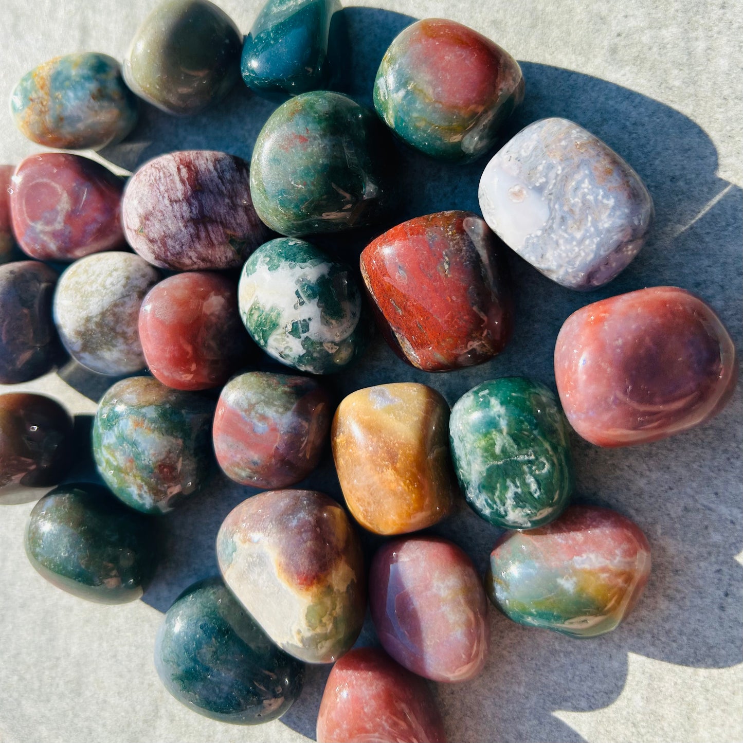 Ocean Jasper Tumbles