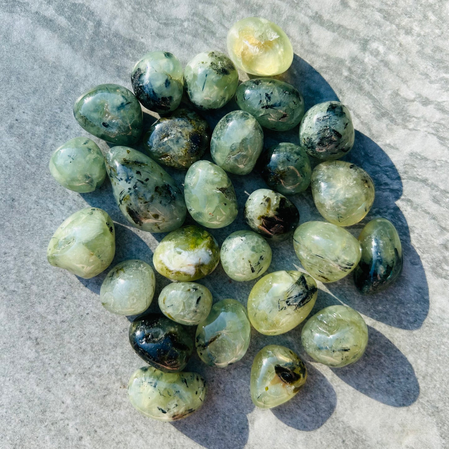Prehnite Tumbles