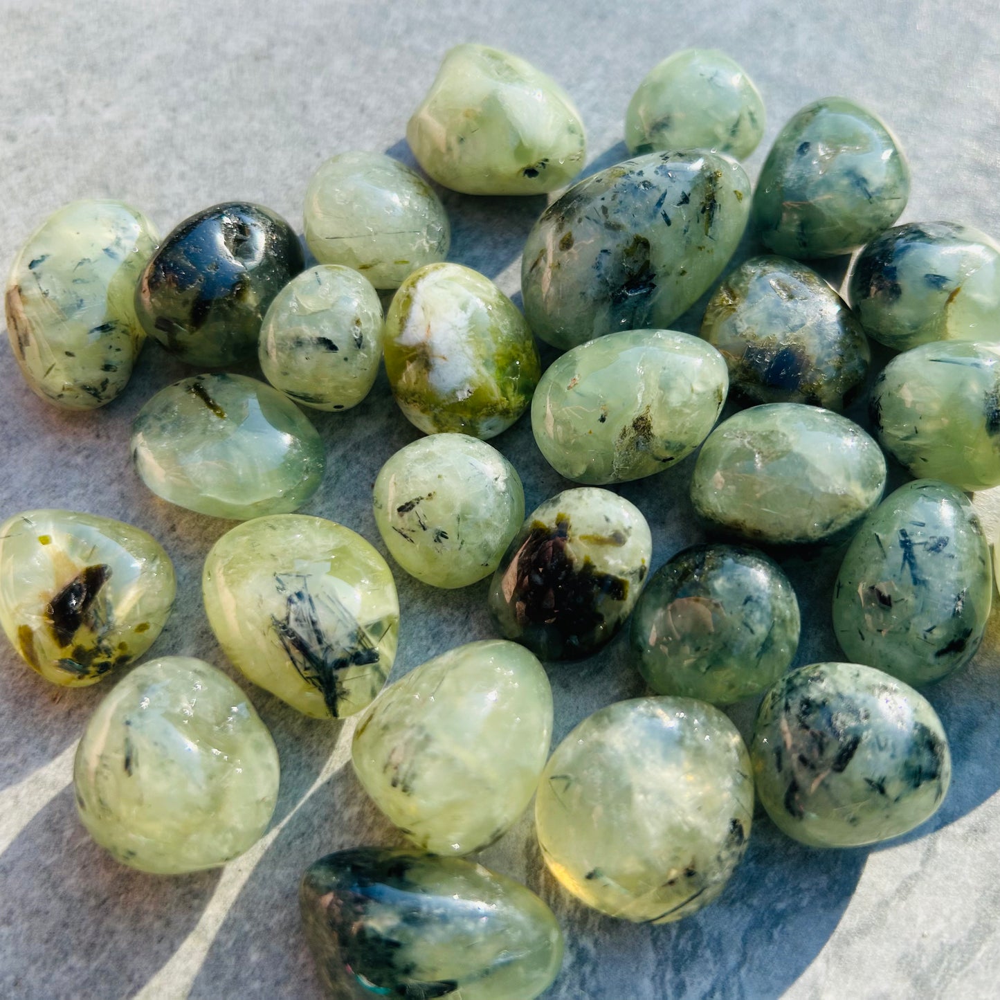 Prehnite Tumbles