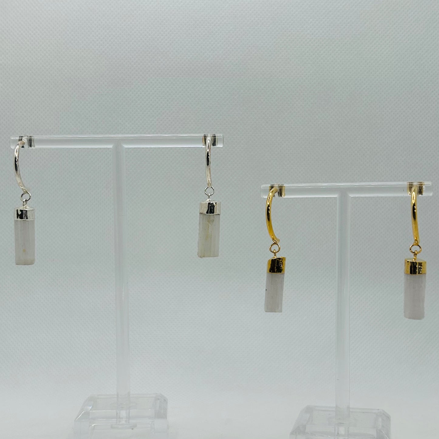 Selenite Dangly Earrings