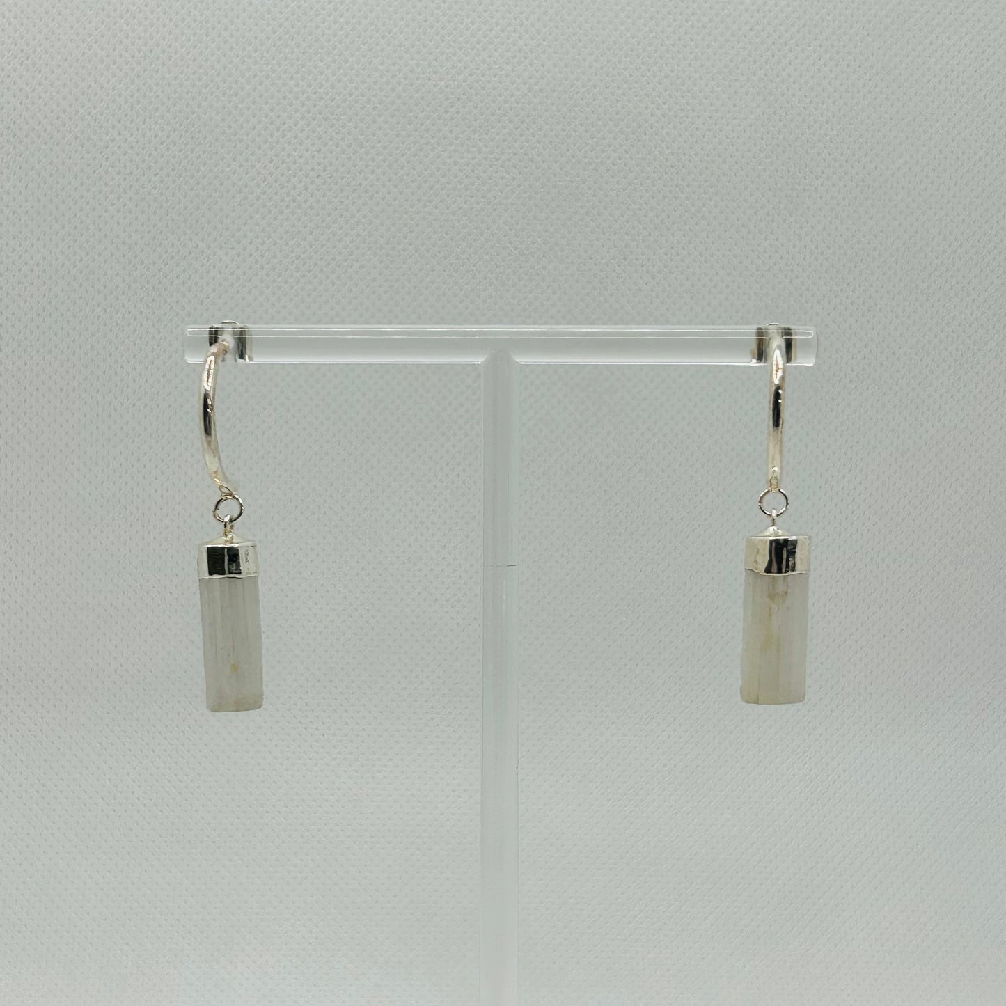 Selenite Dangly Earrings