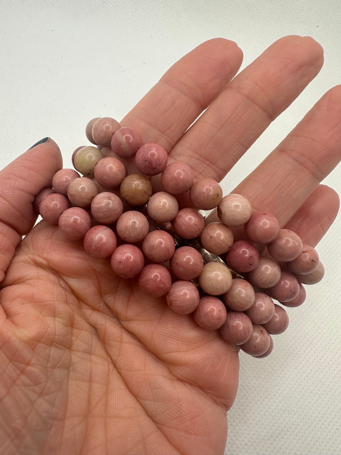 Thulite 8mm Bracelet