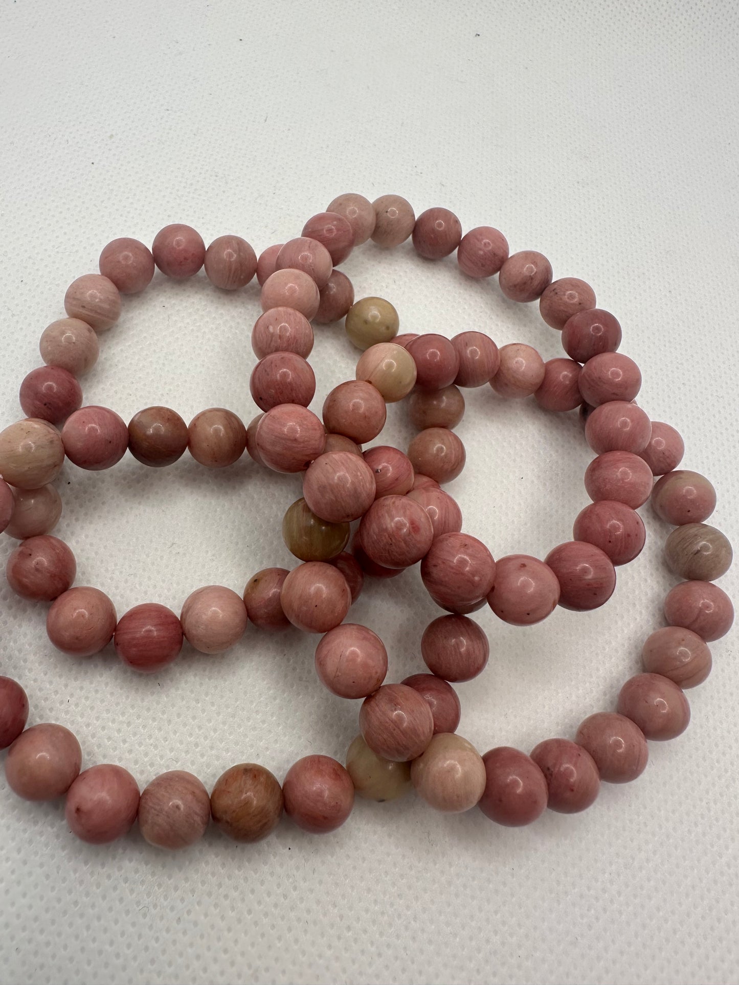 Thulite 8mm Bracelet