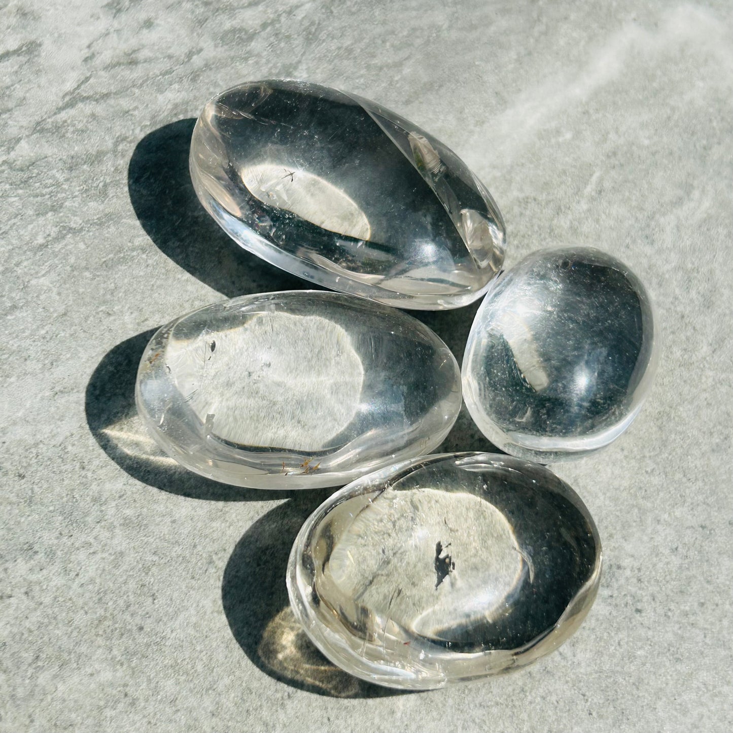 Clear Quartz Palmstone