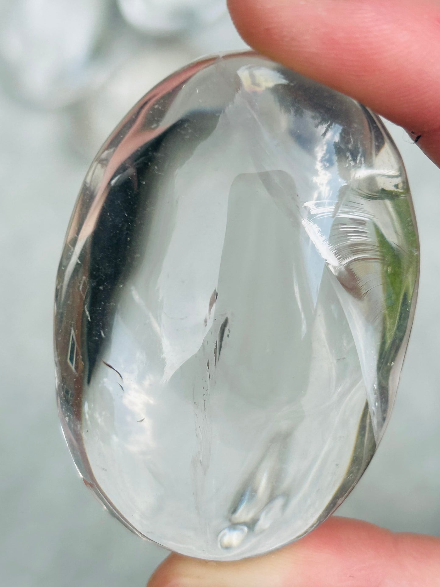 Clear Quartz Palmstone