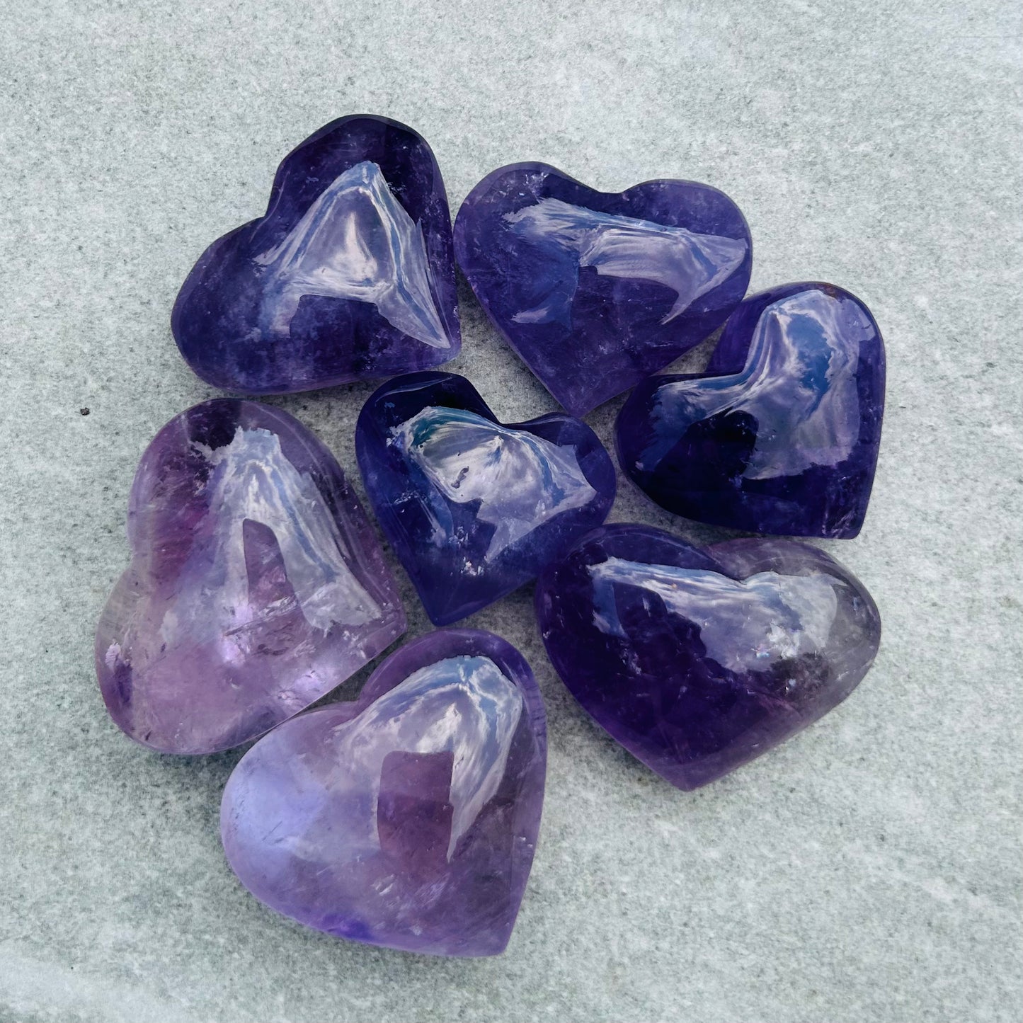 Dream Amethyst Heart