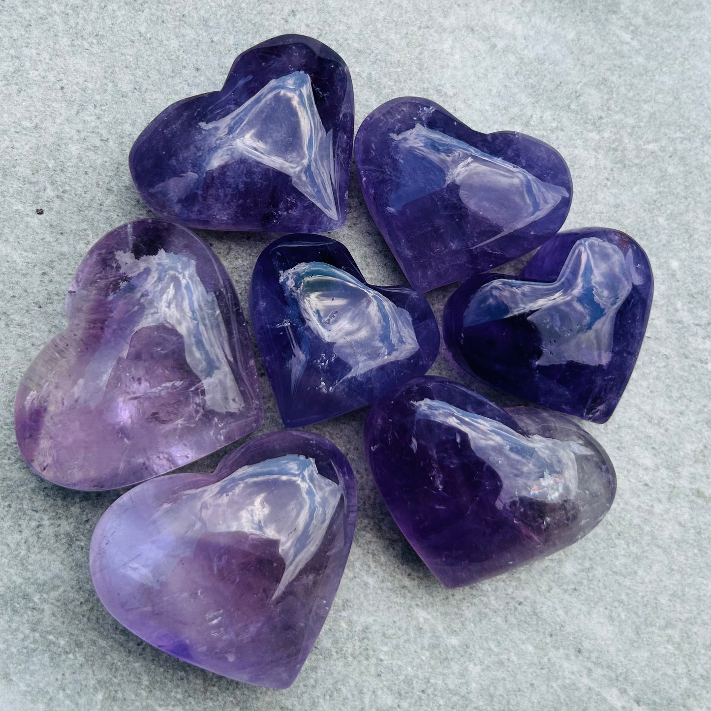 Dream Amethyst Heart