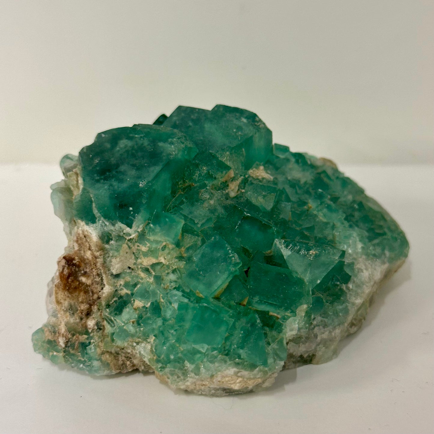Raw Green Fluorite