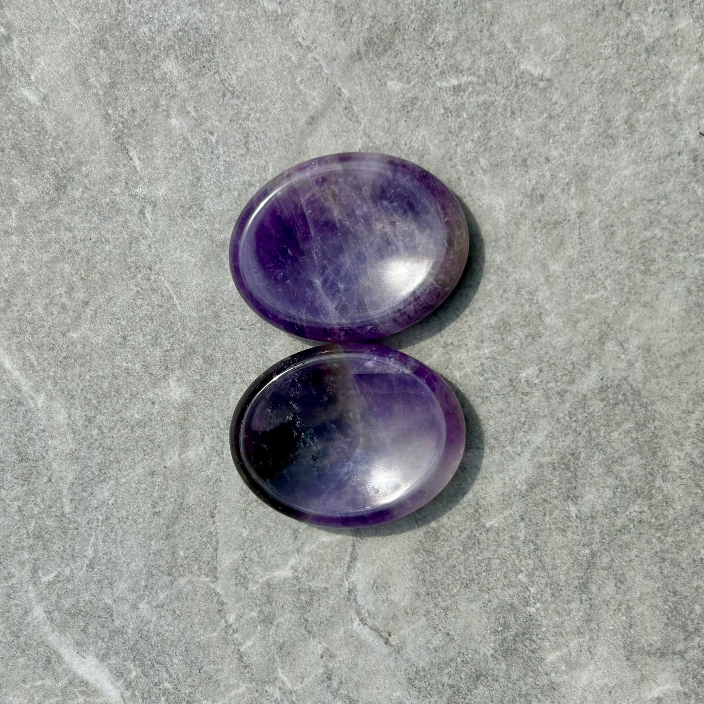 Dream Amethyst Oval Worry Stone