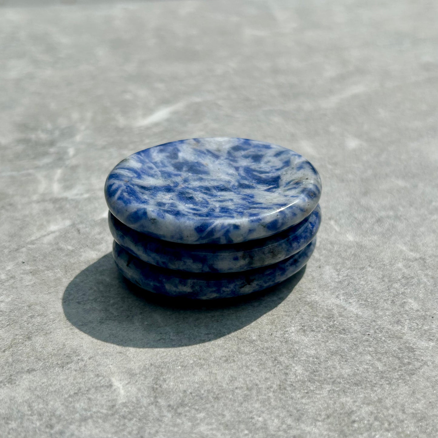 Sodalite Worry Stone Style 2