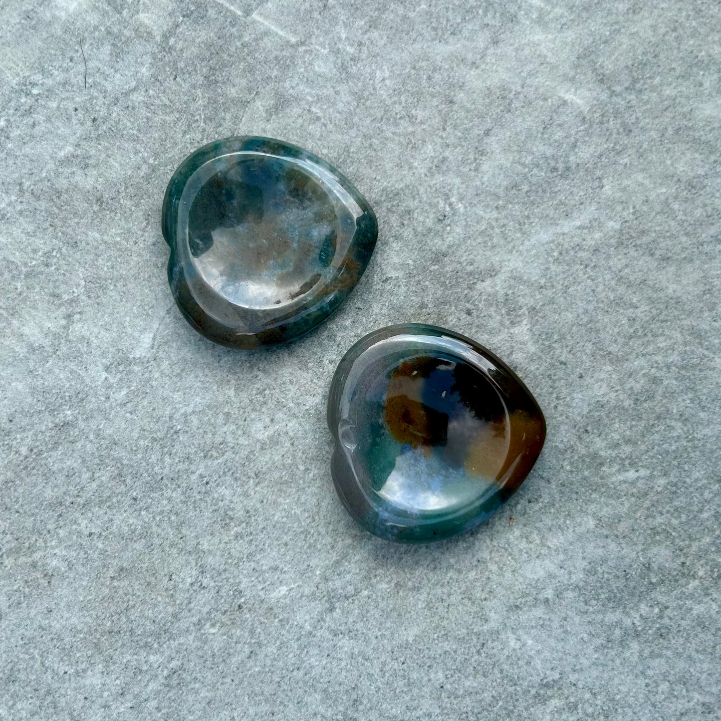 Dragon Blood Heart Worry Stone