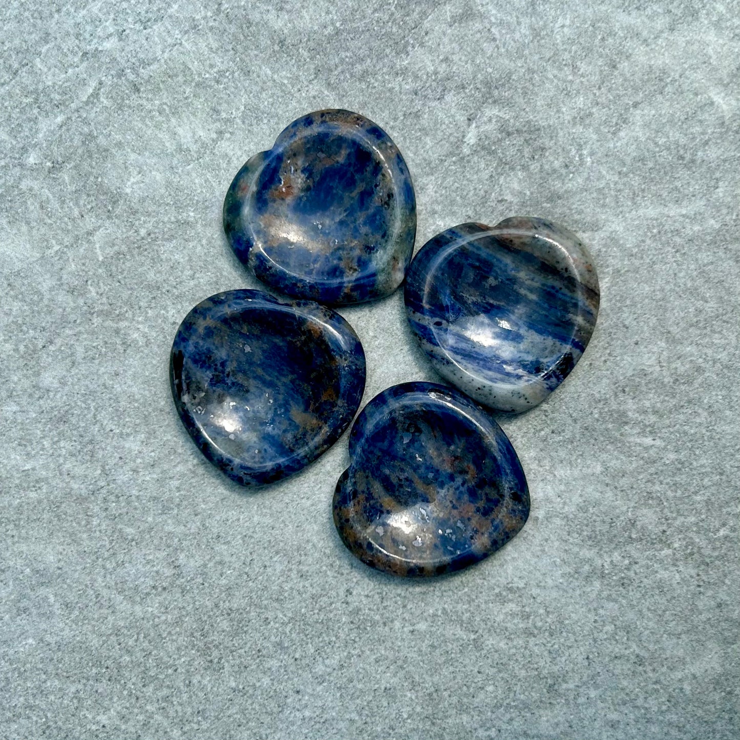 Sodalite Herat Worry Stone