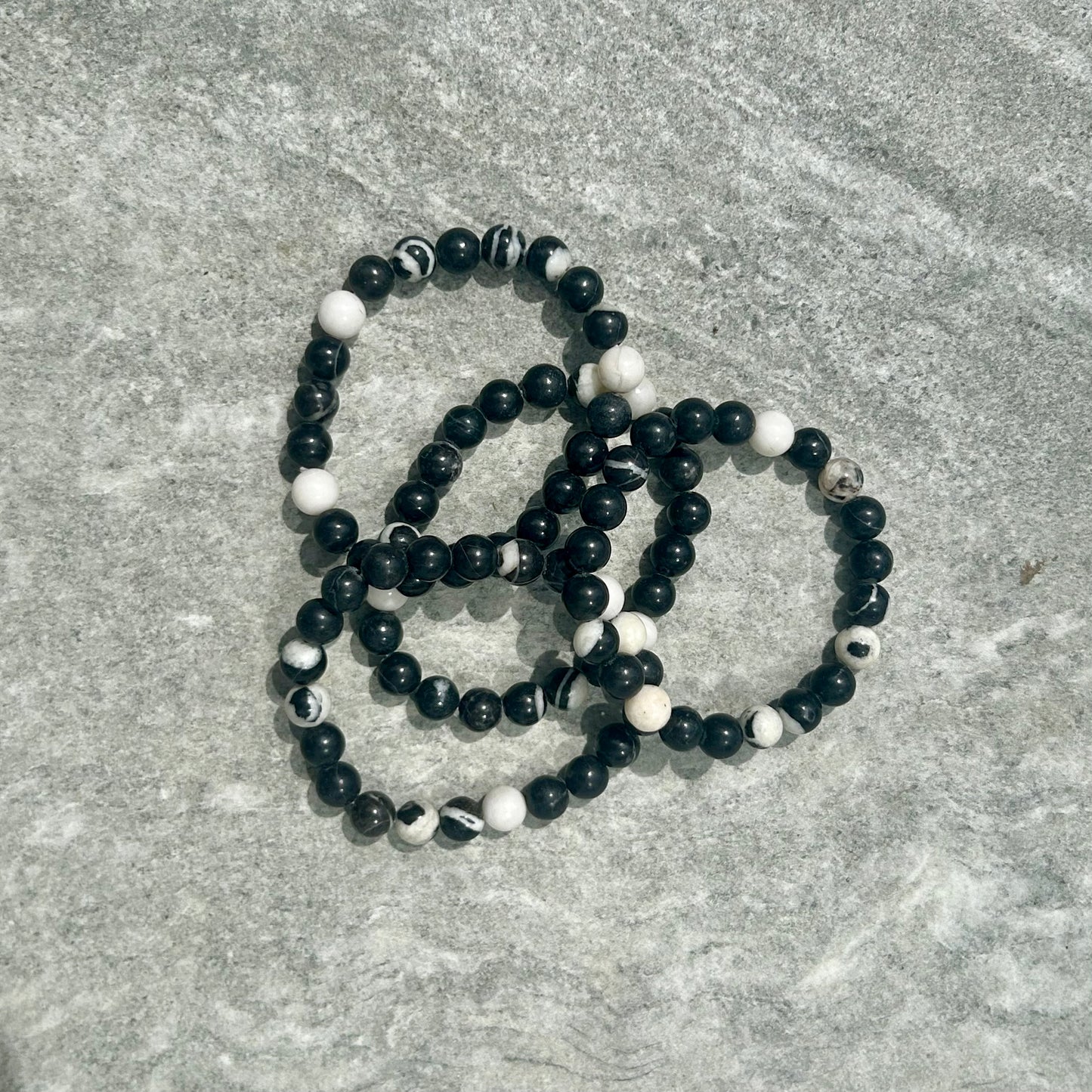Zebra Jasper Bracelet 8mm